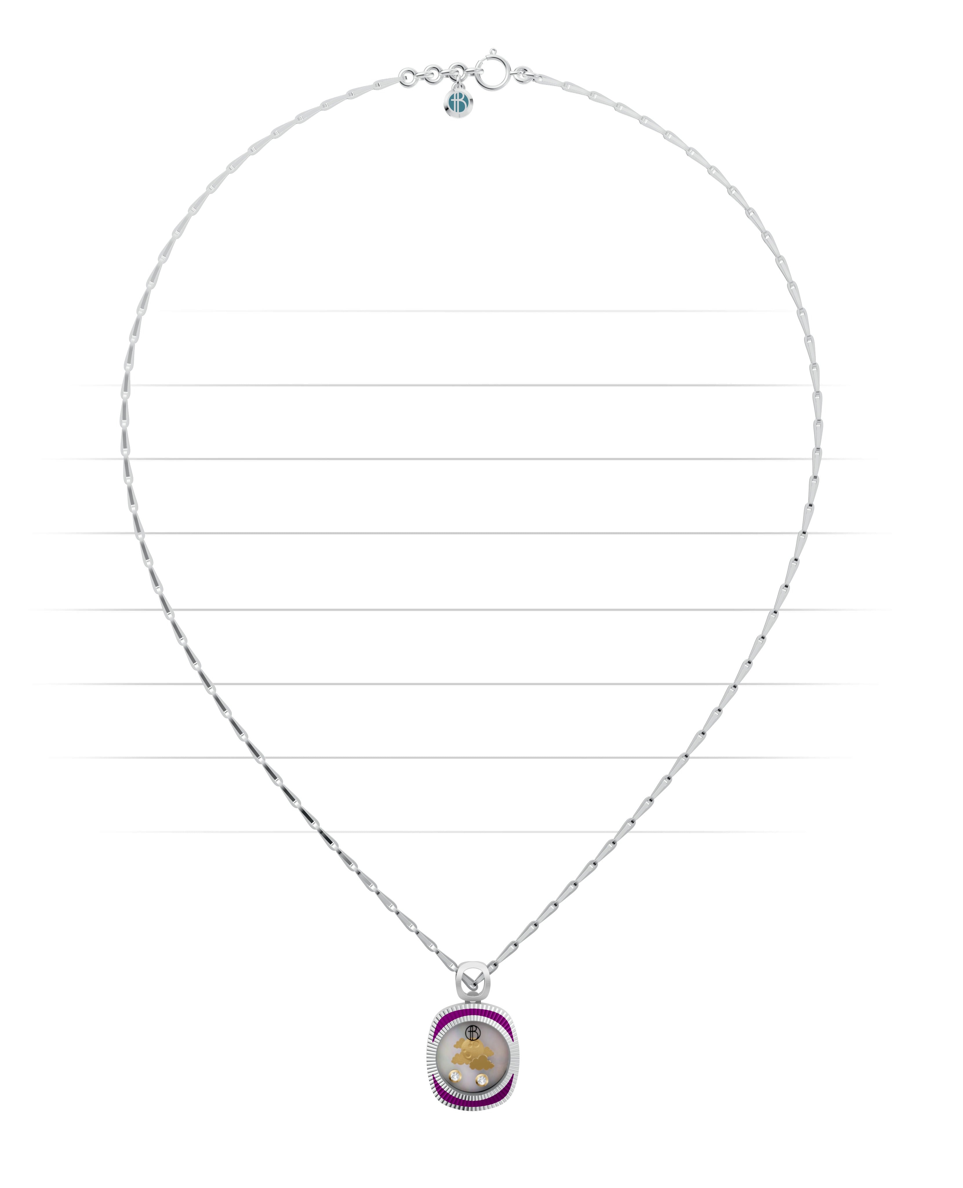 Women's silver pendant