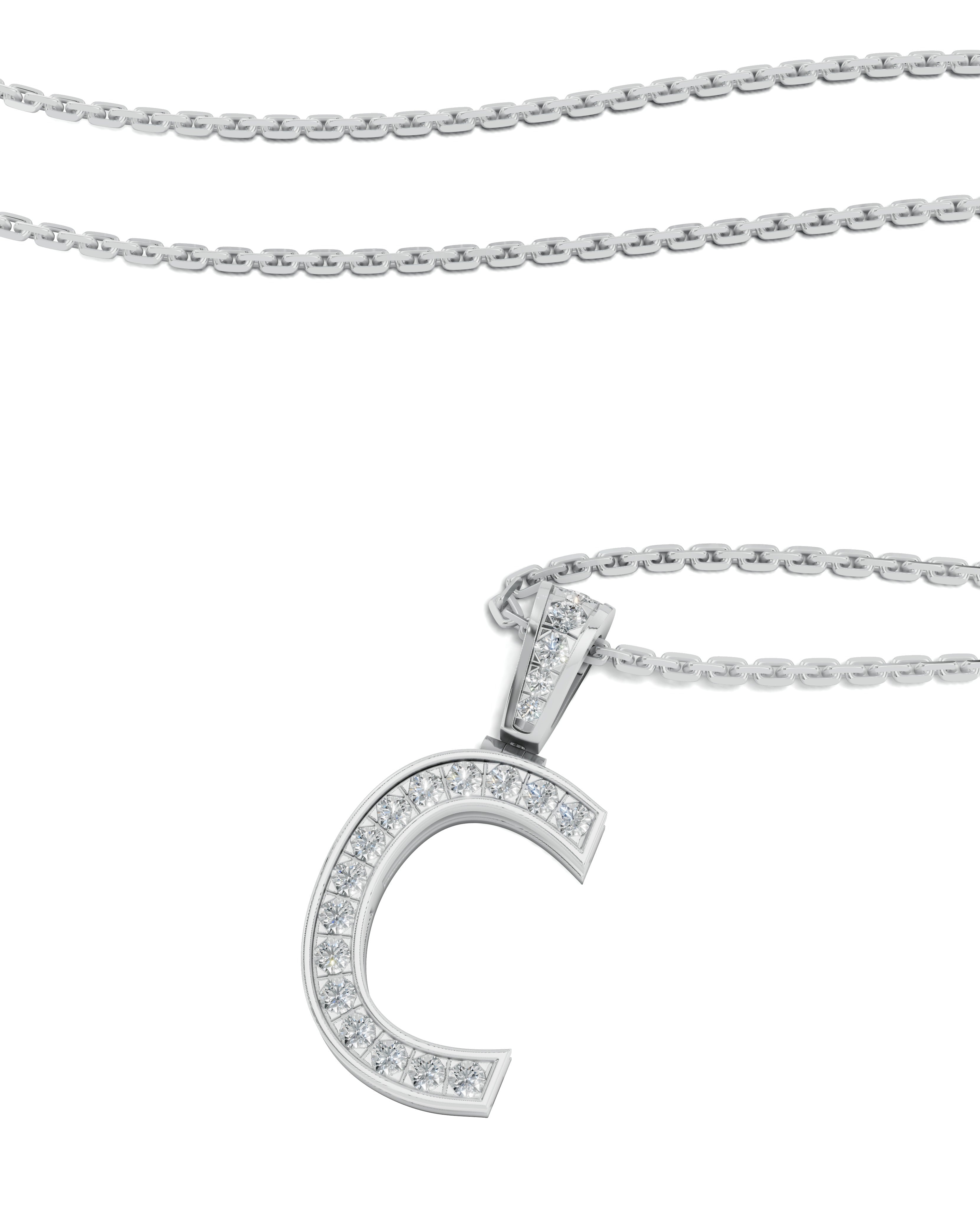 Platinized Sterling Silver