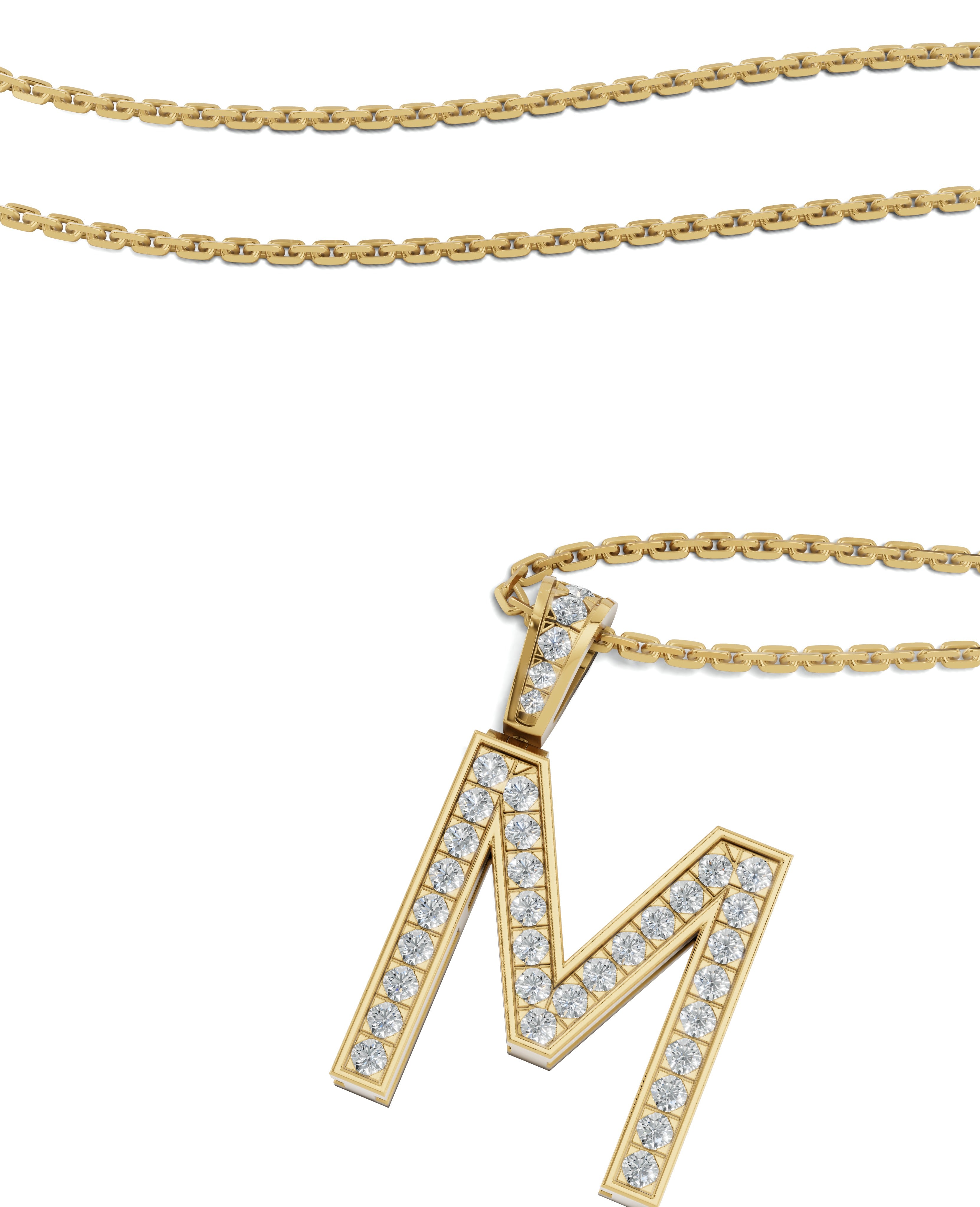 The Letter M pendant