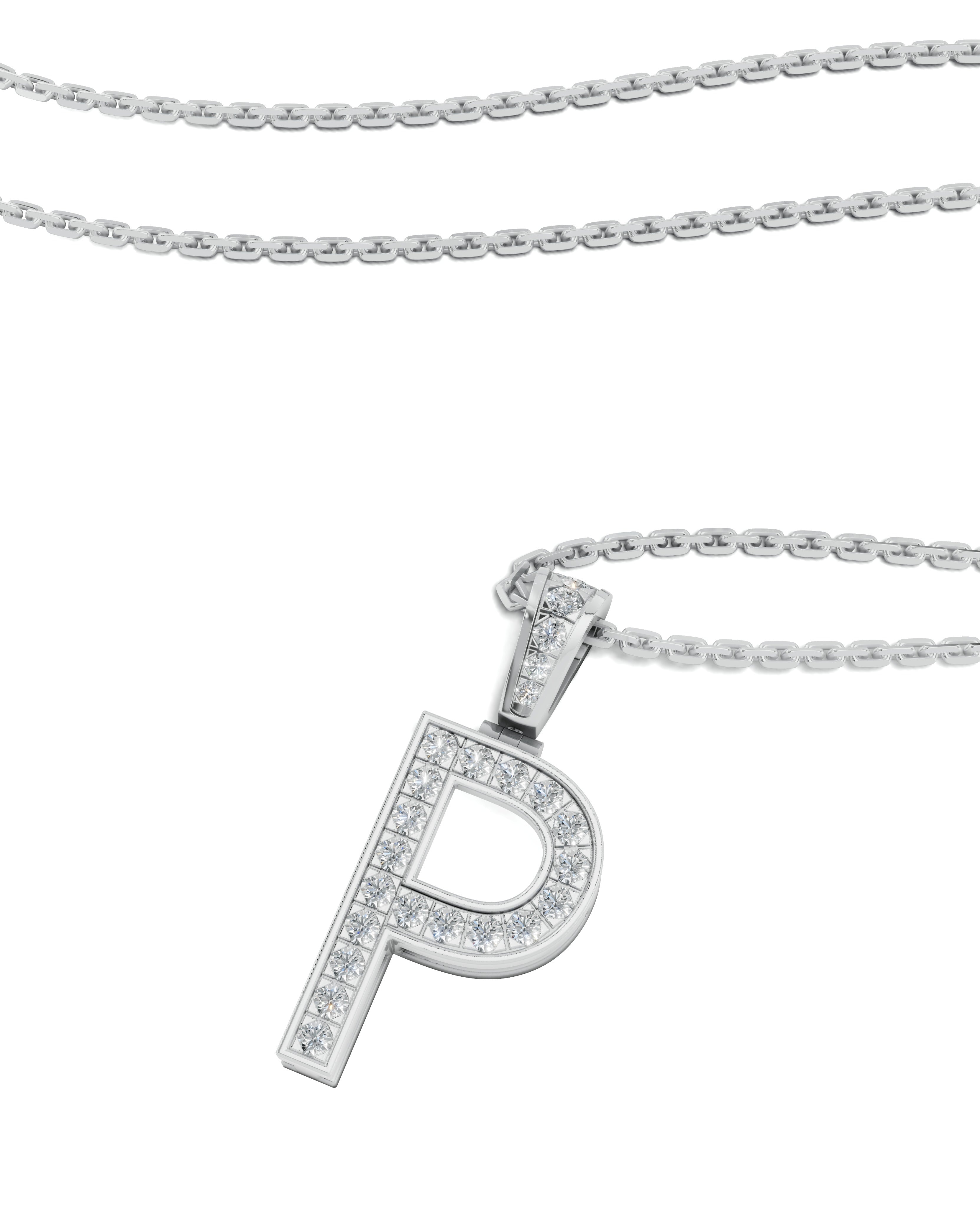 Platinized Sterling Silver