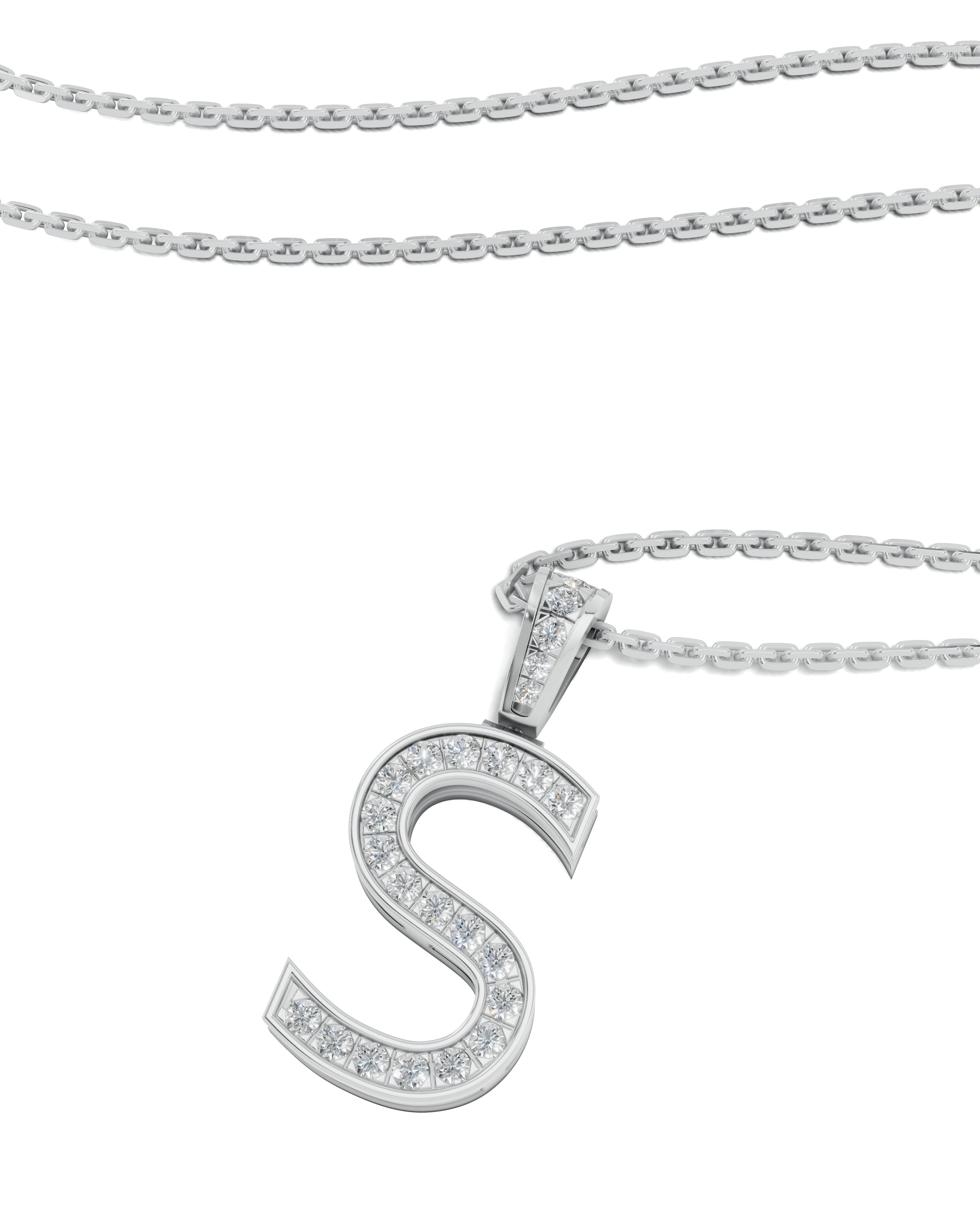 The Letter S pendant