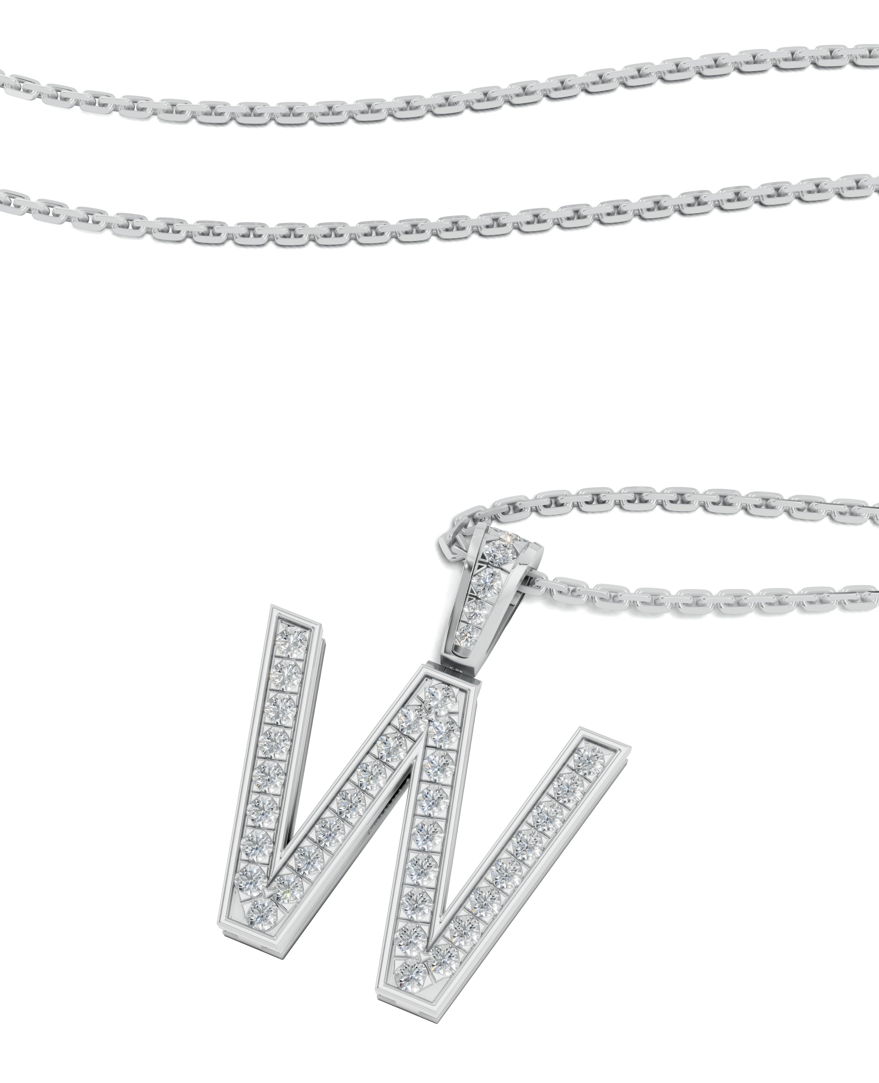 The Letter W pendant