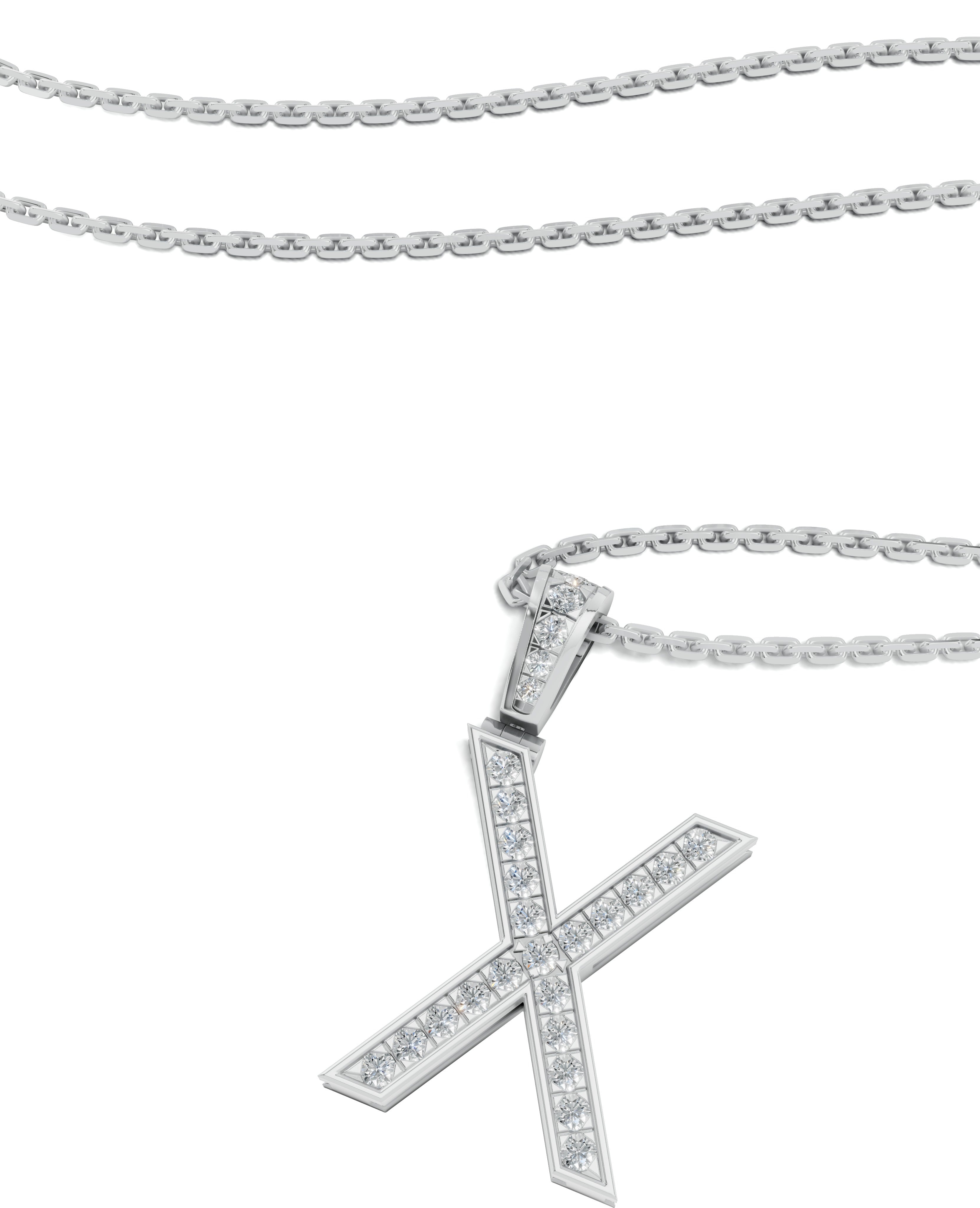 Platinized Sterling Silver