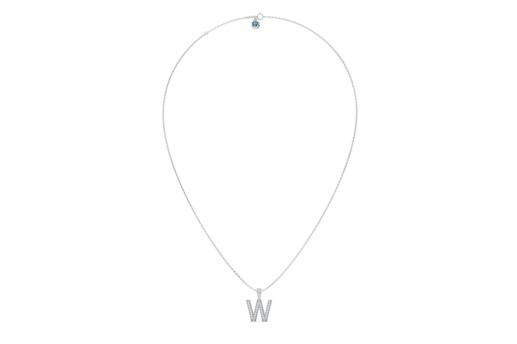 Platinized Sterling Silver