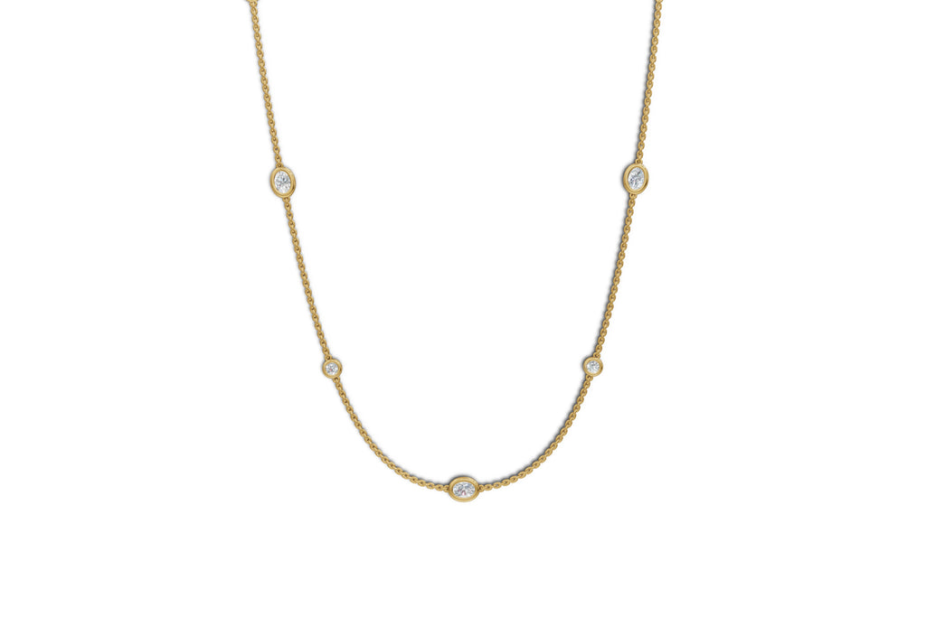 Sutr Oval By the Yard Necklace