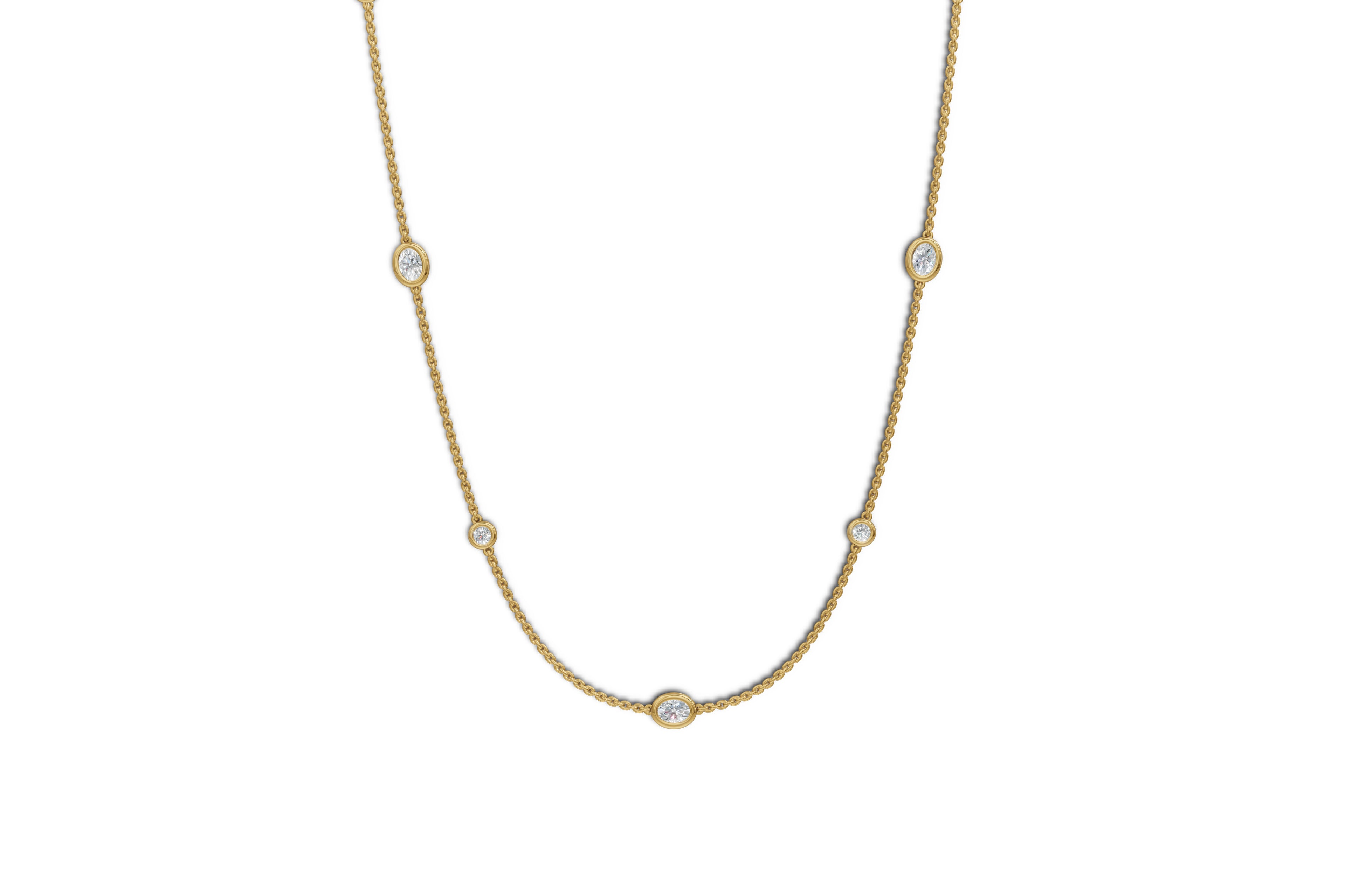Sutr Oval By the Yard Necklace