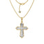Aster Cross Pendant