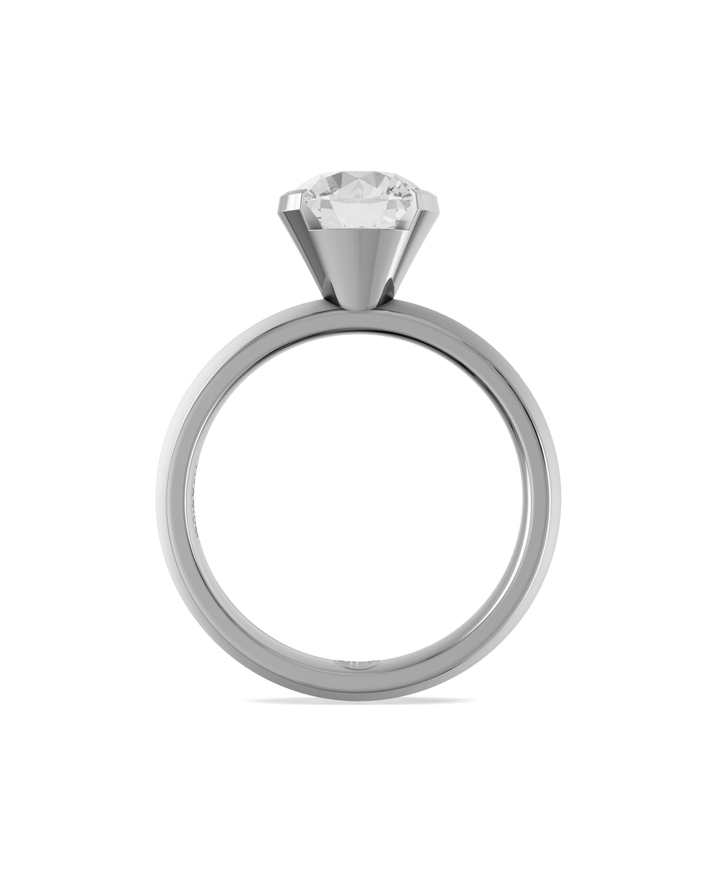 Substance Axis Solitaire Ring