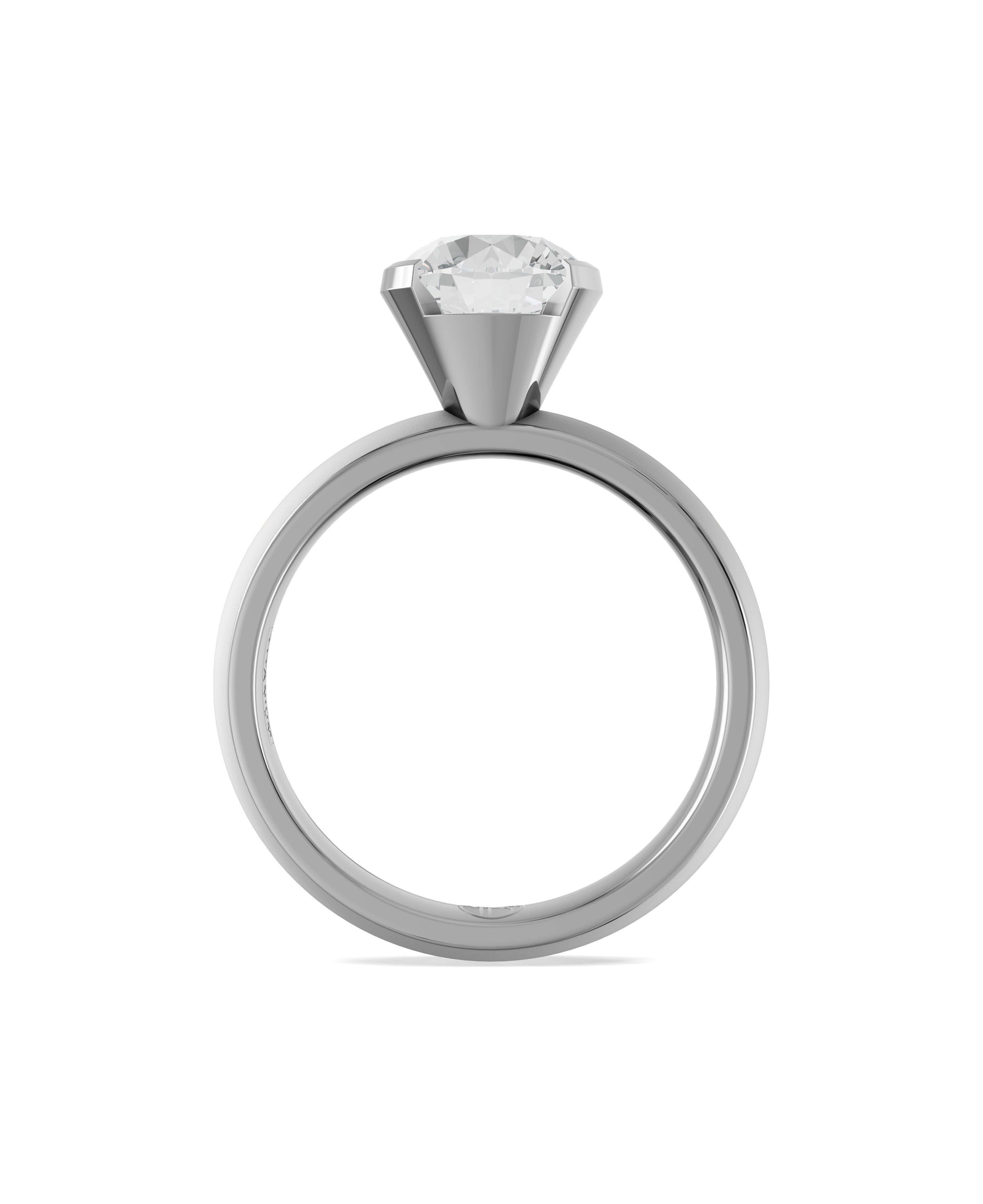 Substance Axis Solitaire Ring