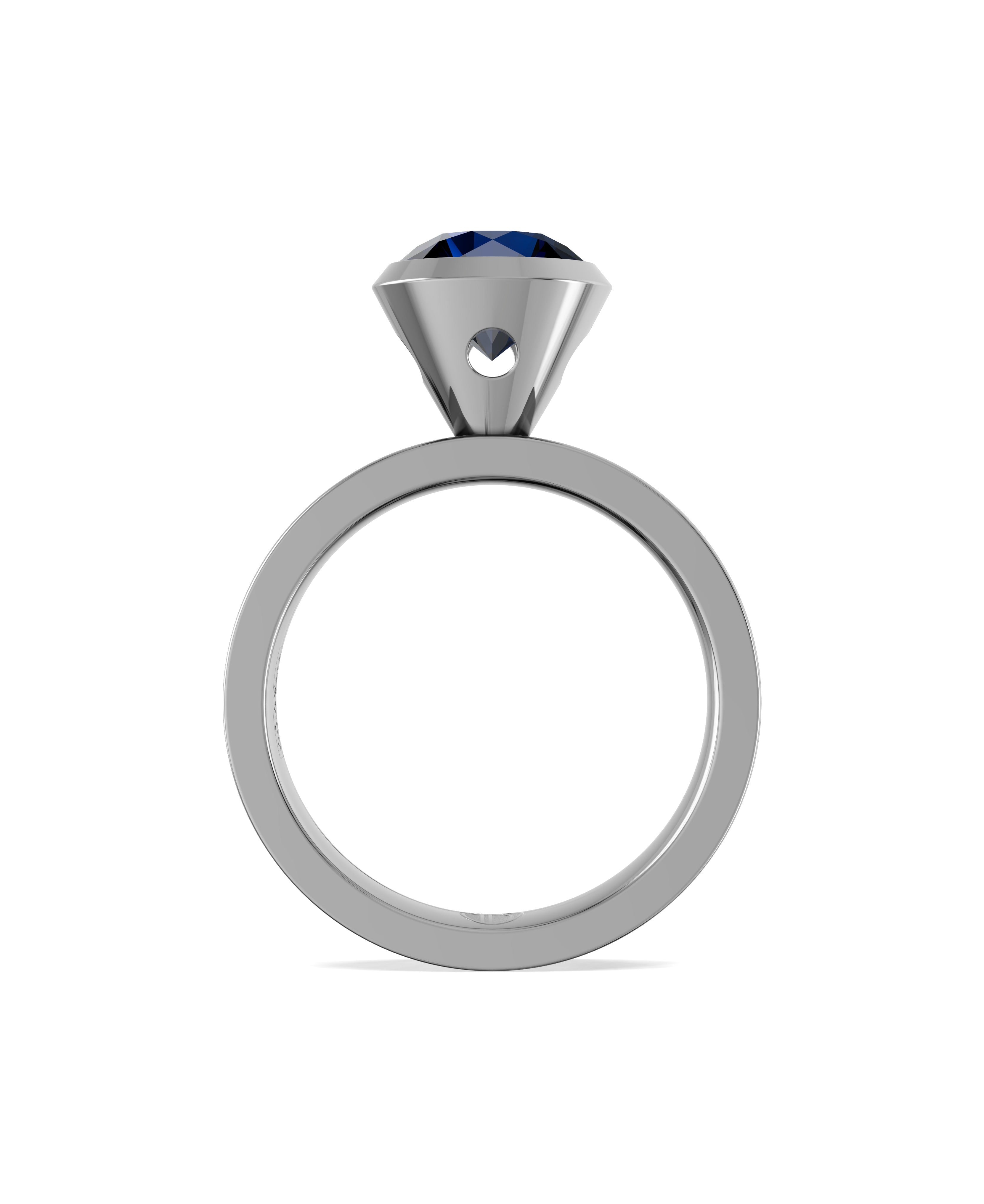 Substance Crest Solitaire Ring