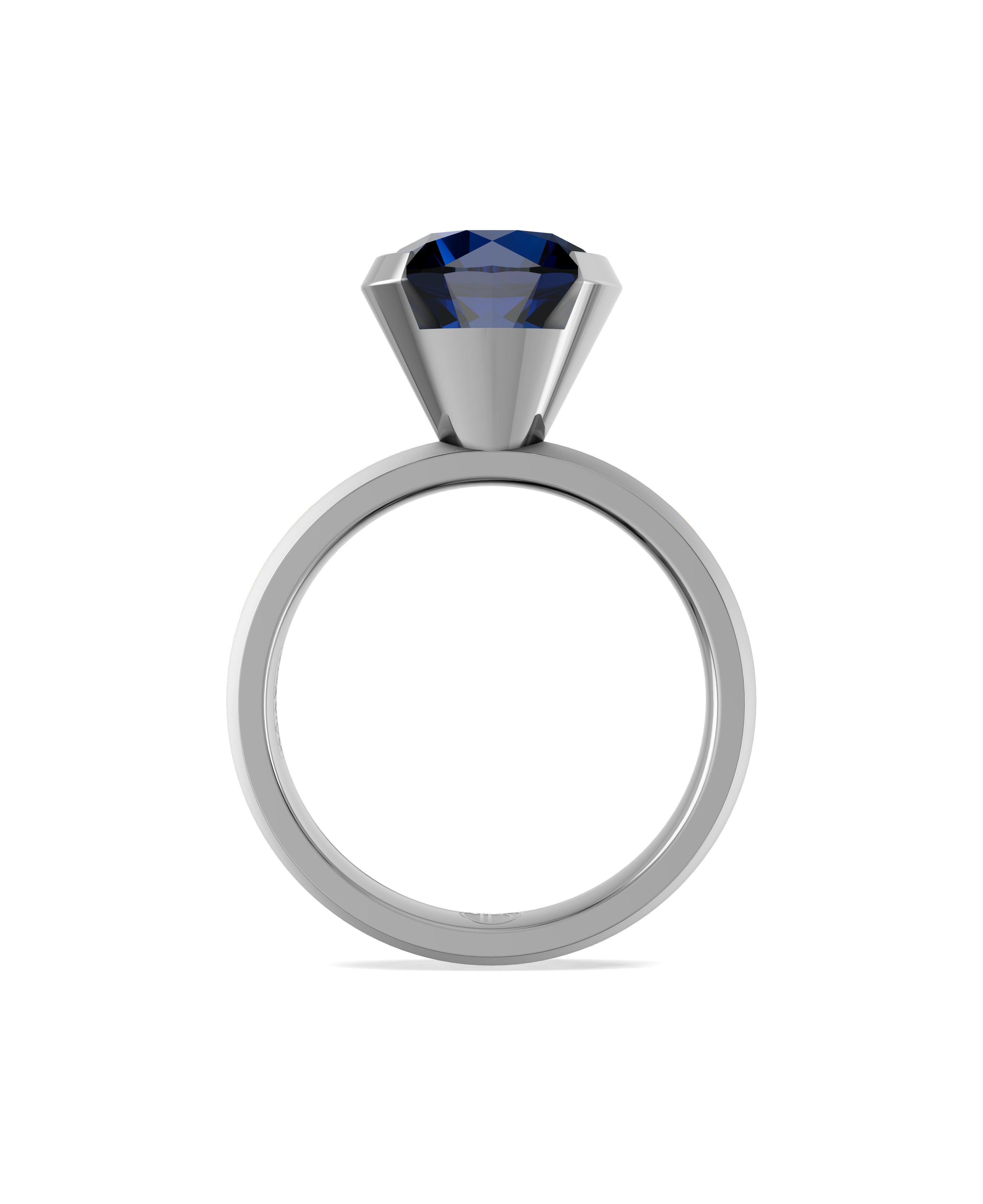 Substance Core Solitaire Ring