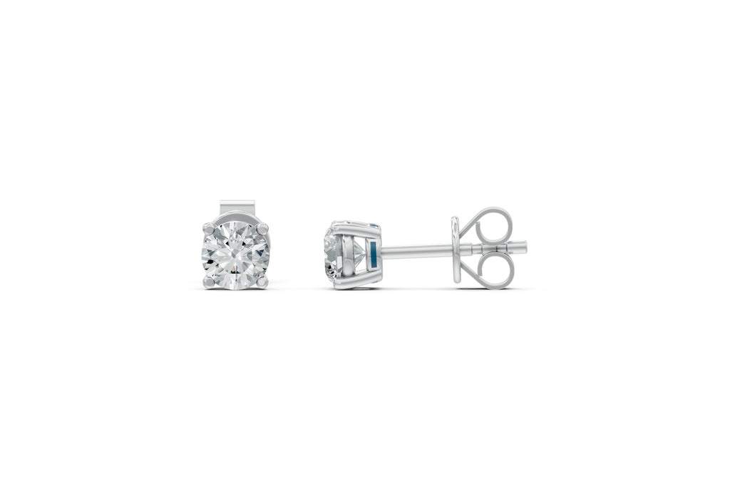 Spark Round Stud Earings