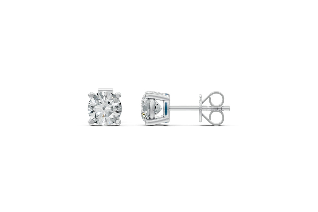 Spark Round Stud Earings