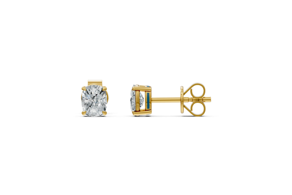 Spark Cushion Stud Earings