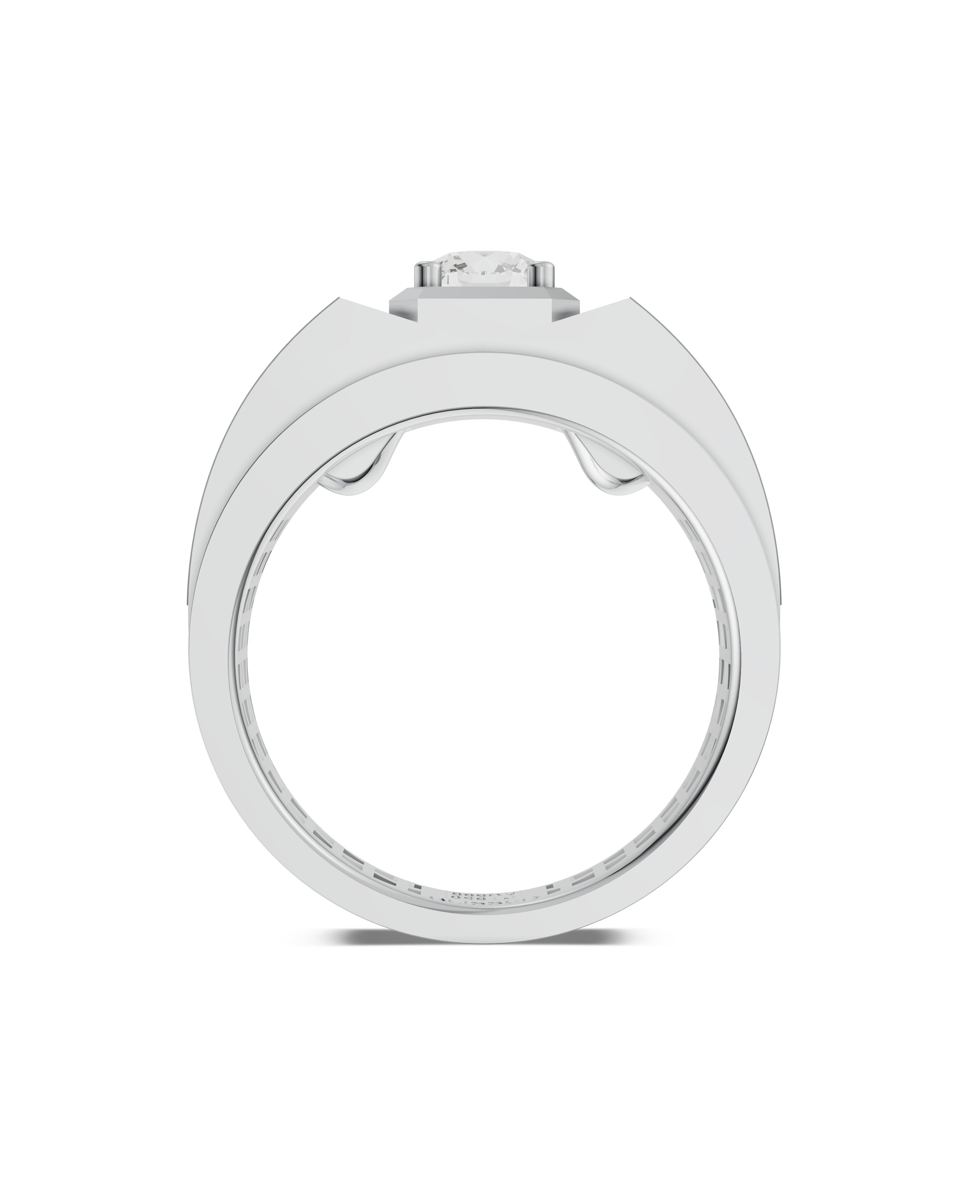 Platinum and 22K Gold Hand-inlay
