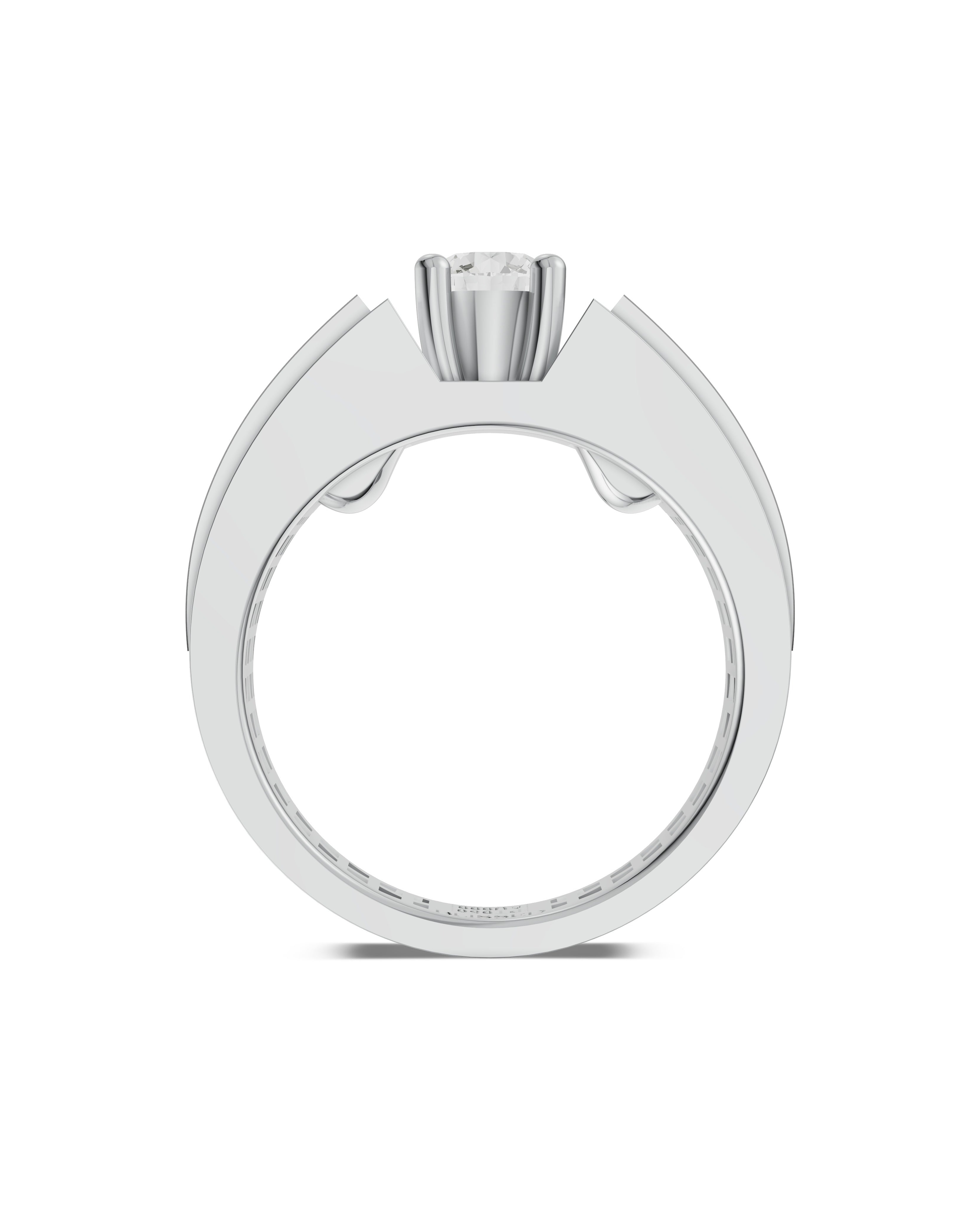 Platinum and Hand-inlaid 22k Gold