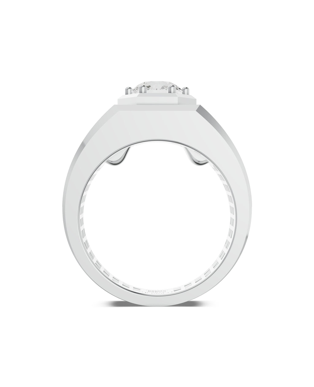 Platinum and Hand-inlaid 22k Gold