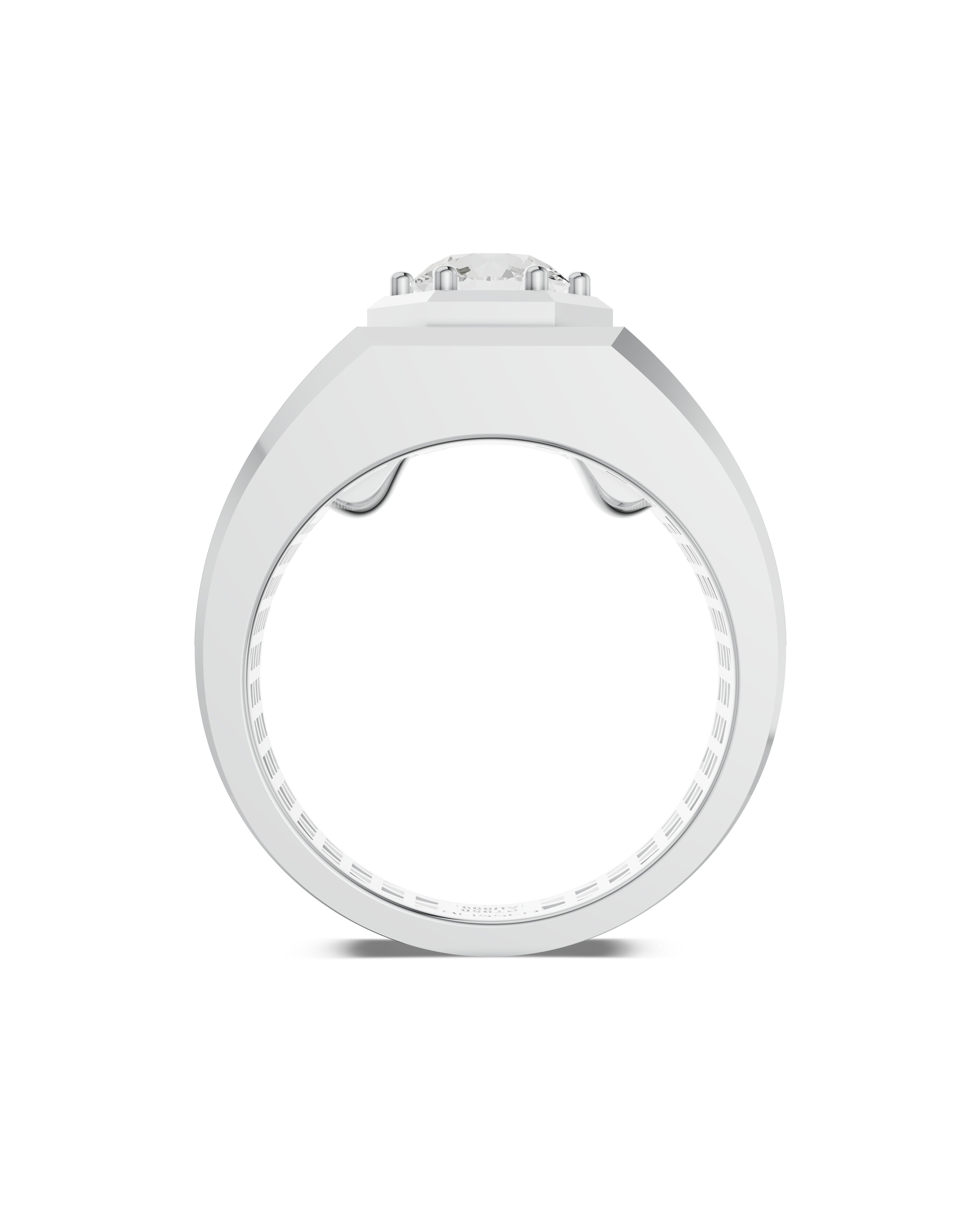 Platinum and Hand-inlaid 22k Gold