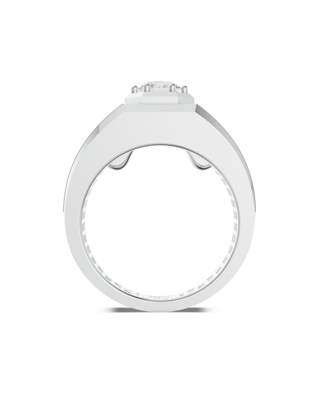 Platinum and Hand-inlaid 22k Gold