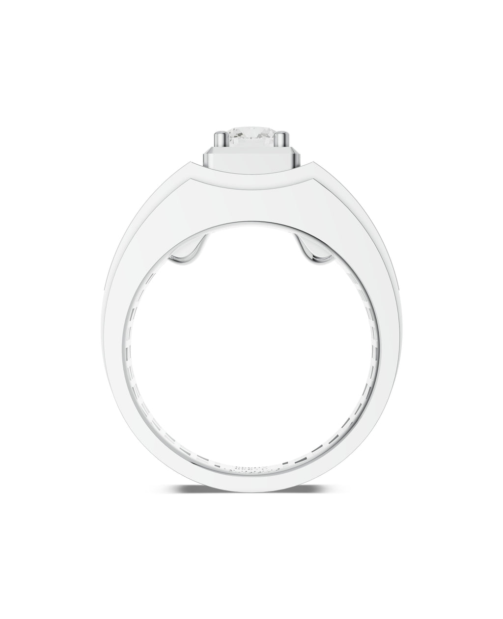 Platinum and Hand-inlaid 22k Gold