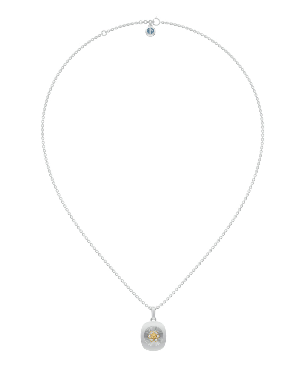 Sterling Silver and Gold Motif