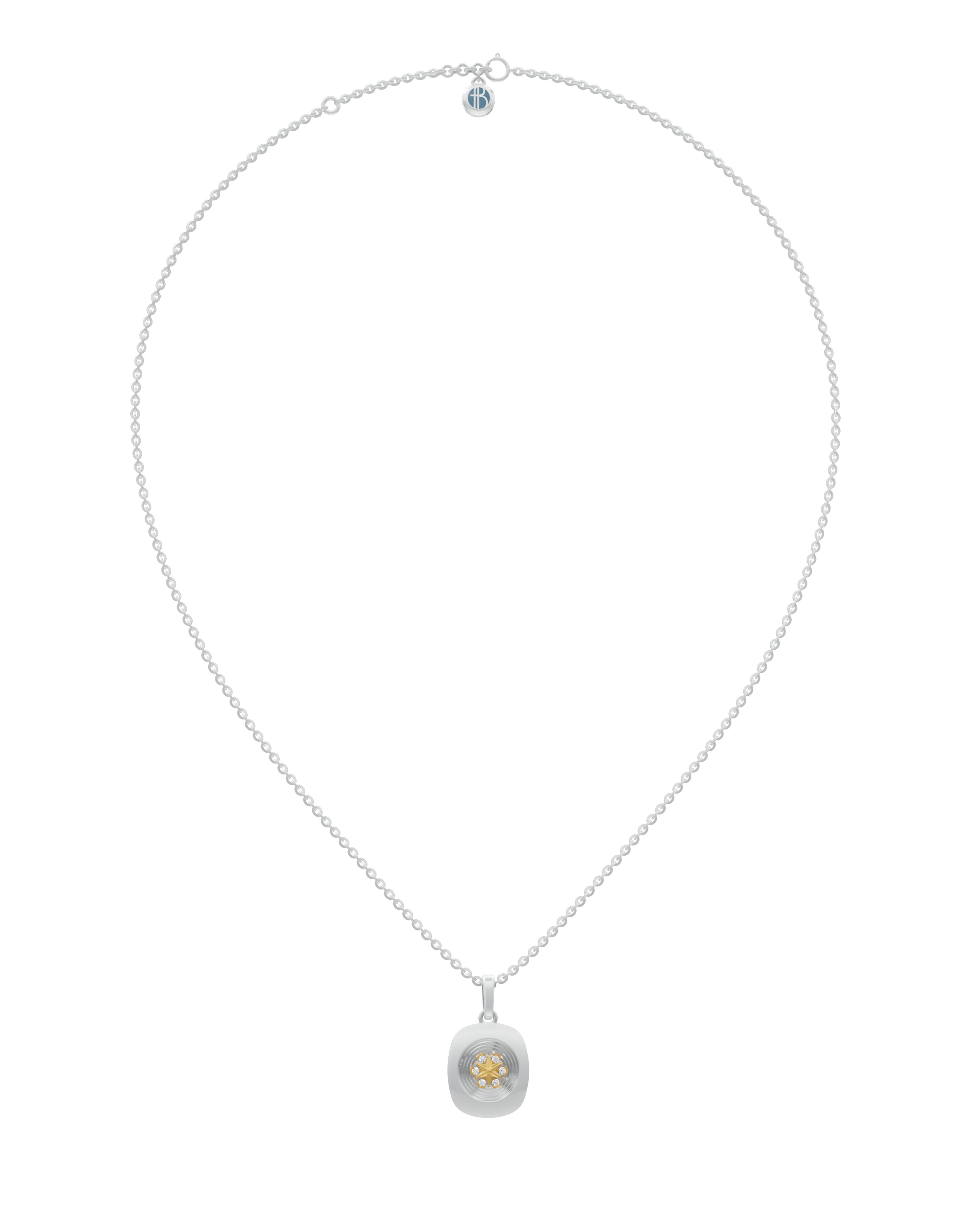 Sterling Silver and Gold Motif