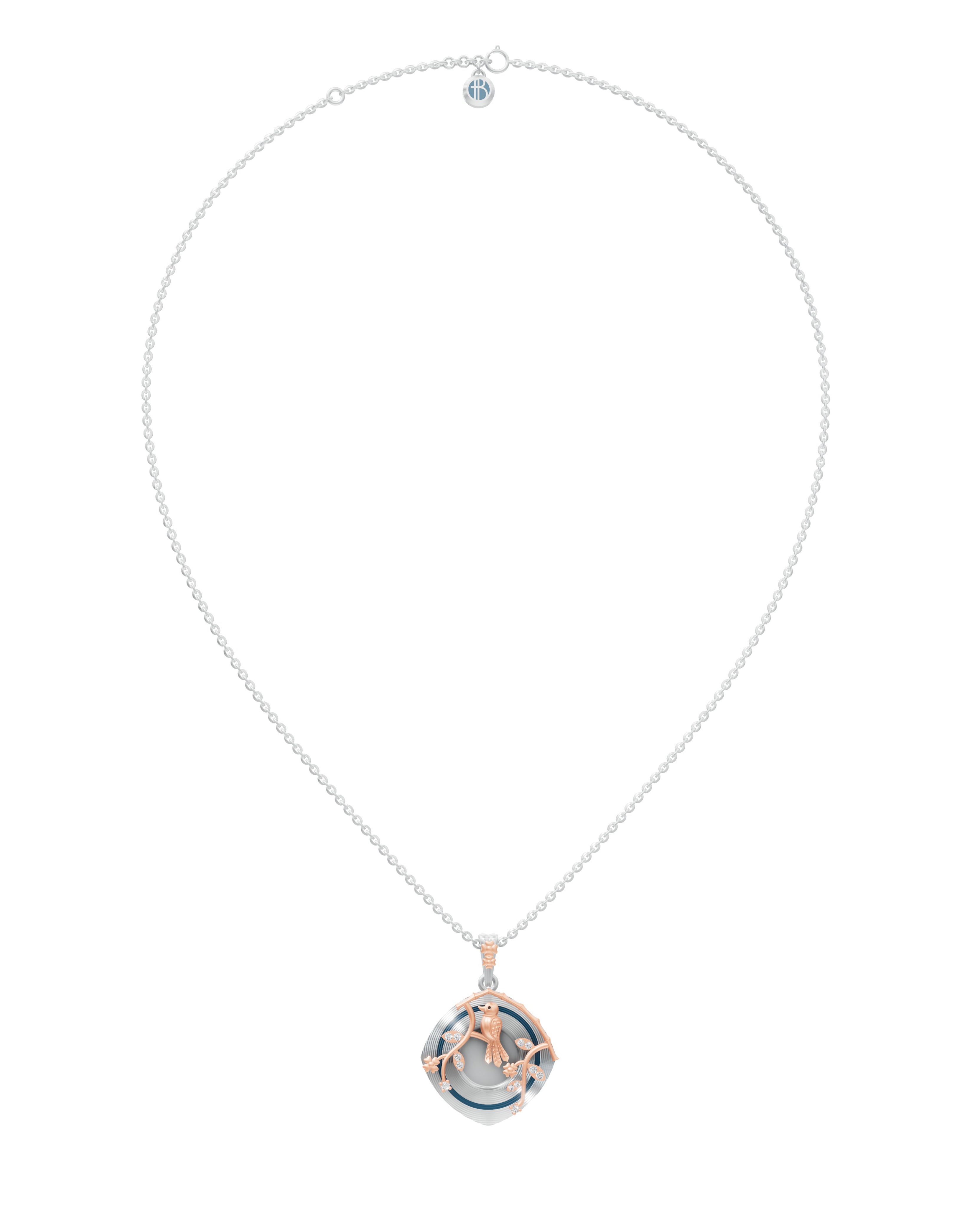 Sterling Silver and Gold Motif