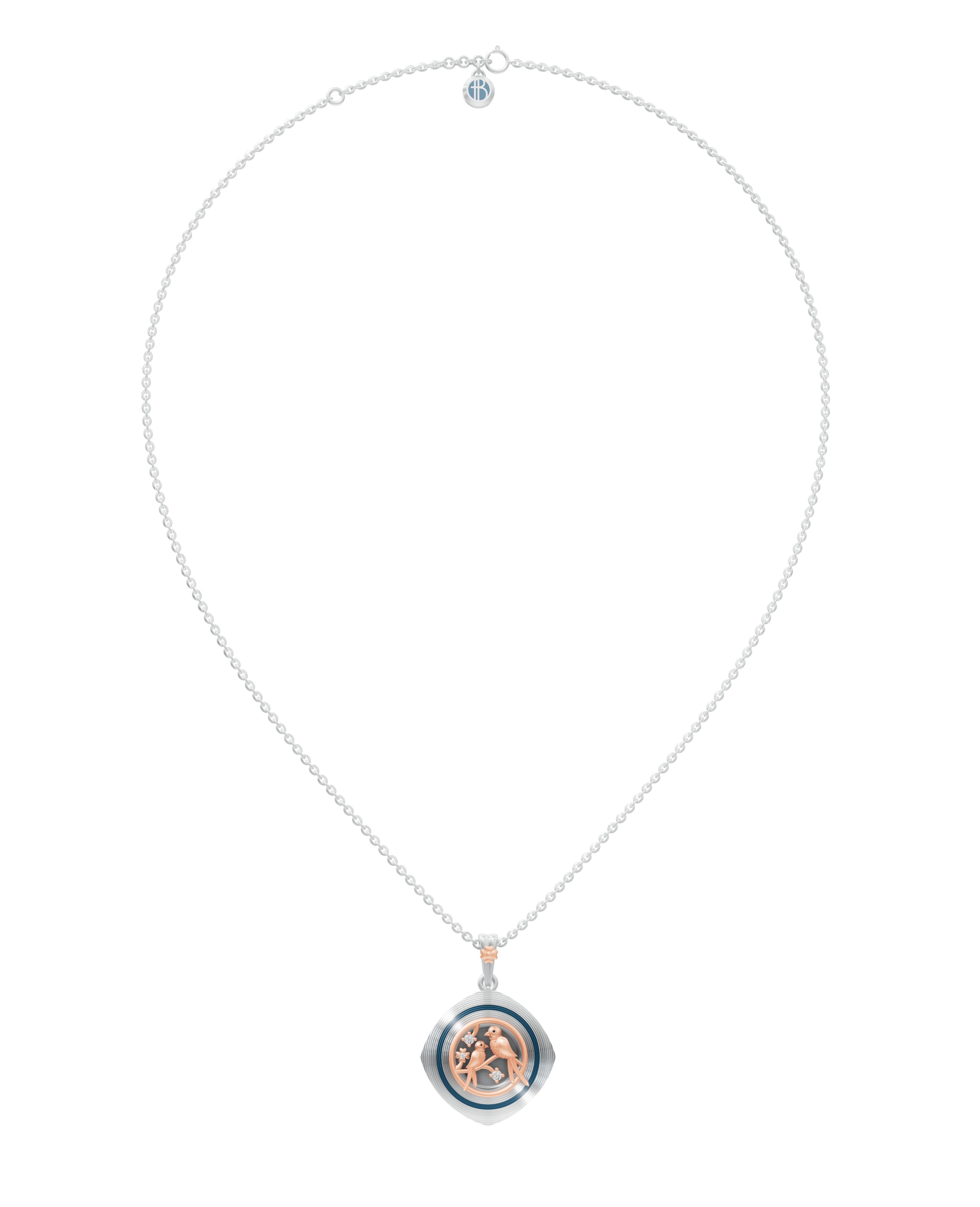 Sterling Silver and Gold Motif
