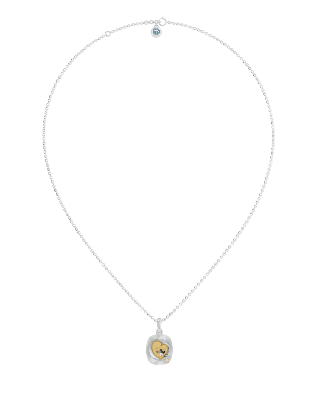 Sterling Silver and Gold Motif