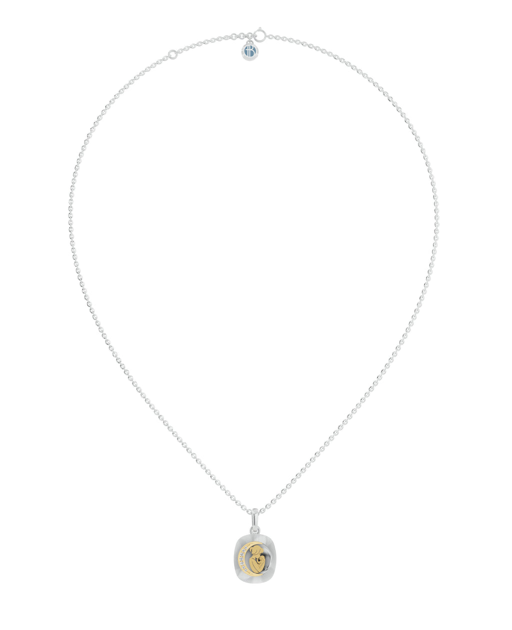 Sterling Silver and Gold Motif