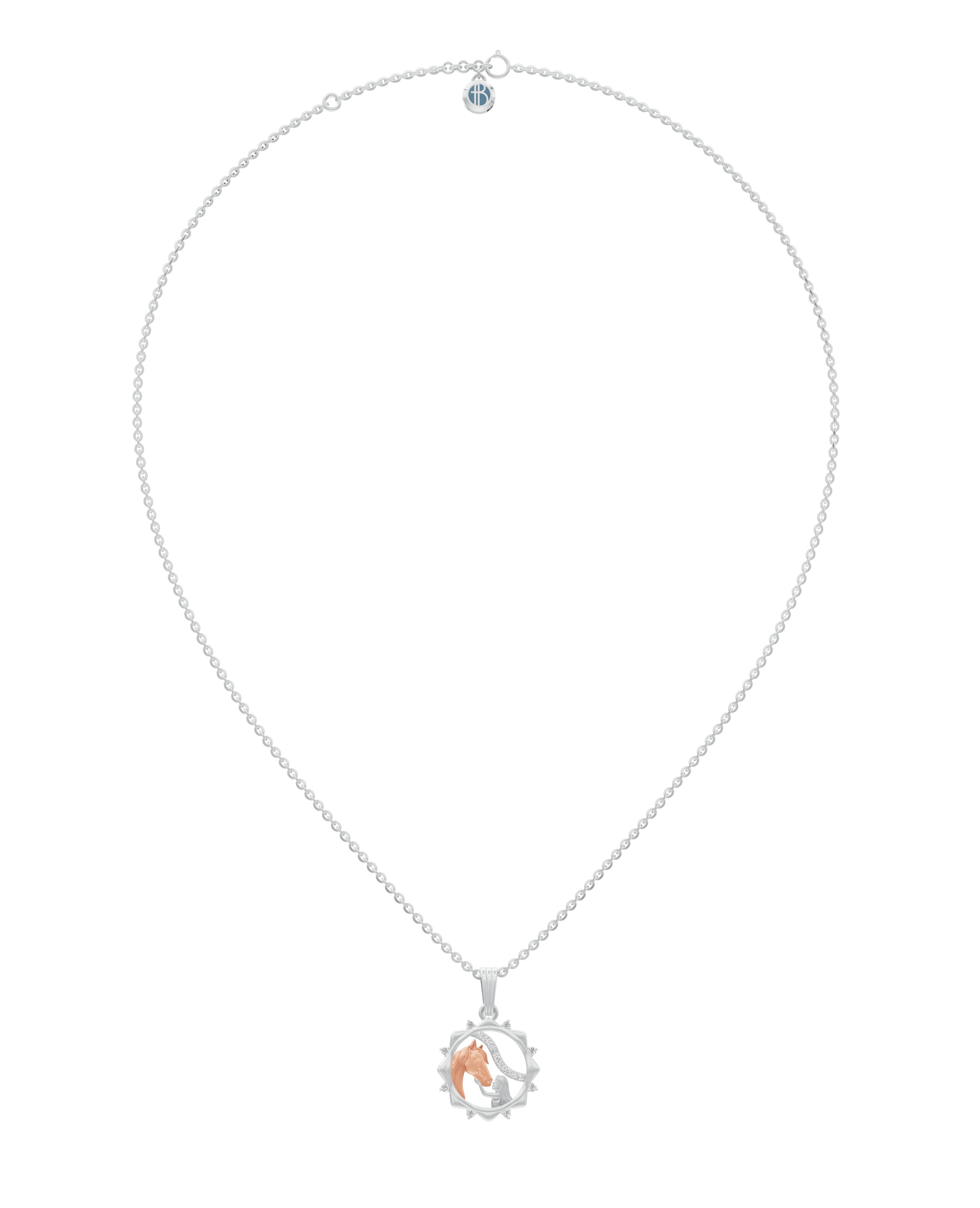 Sterling Silver with Gold motif