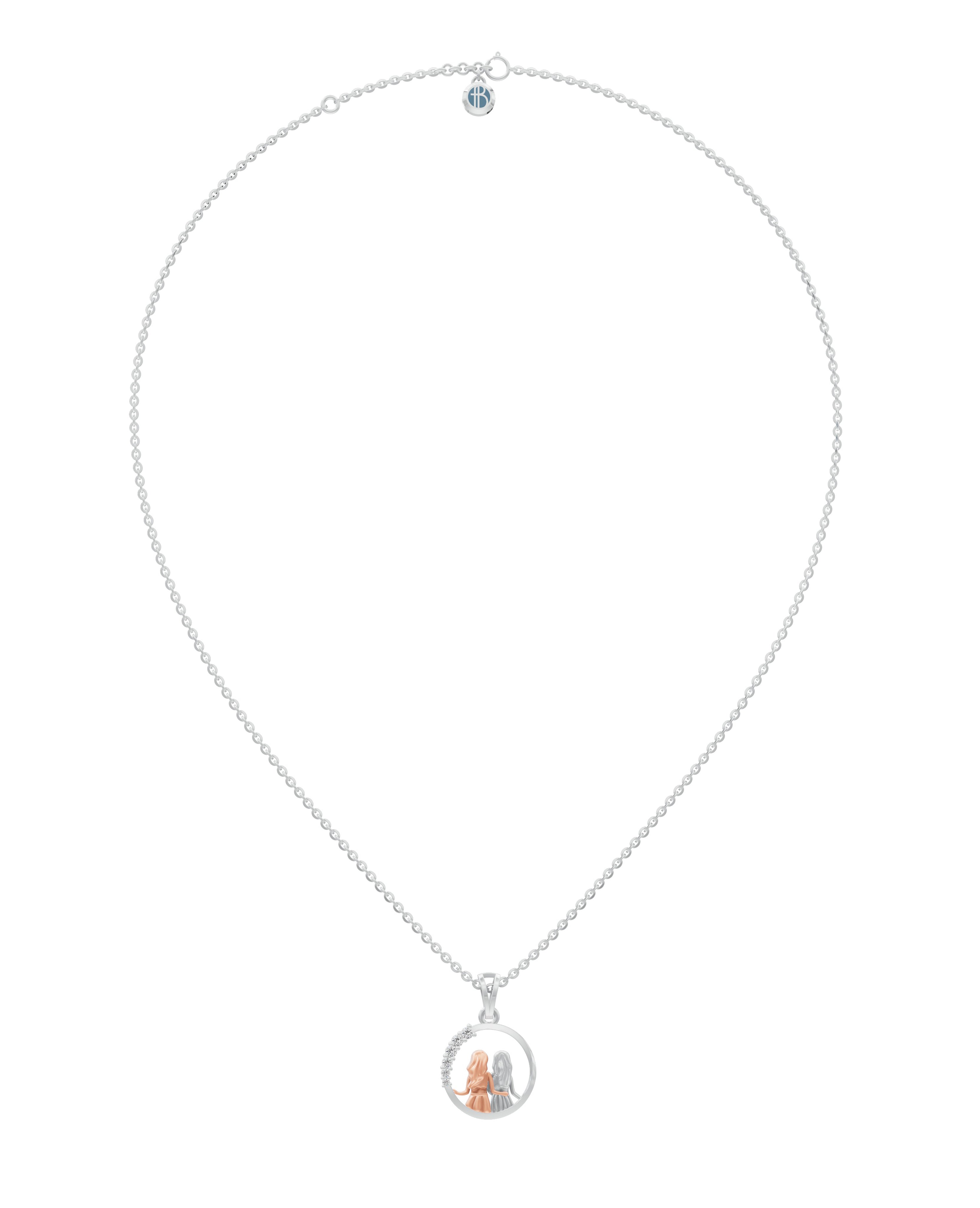 Sterling Silver with Gold motif