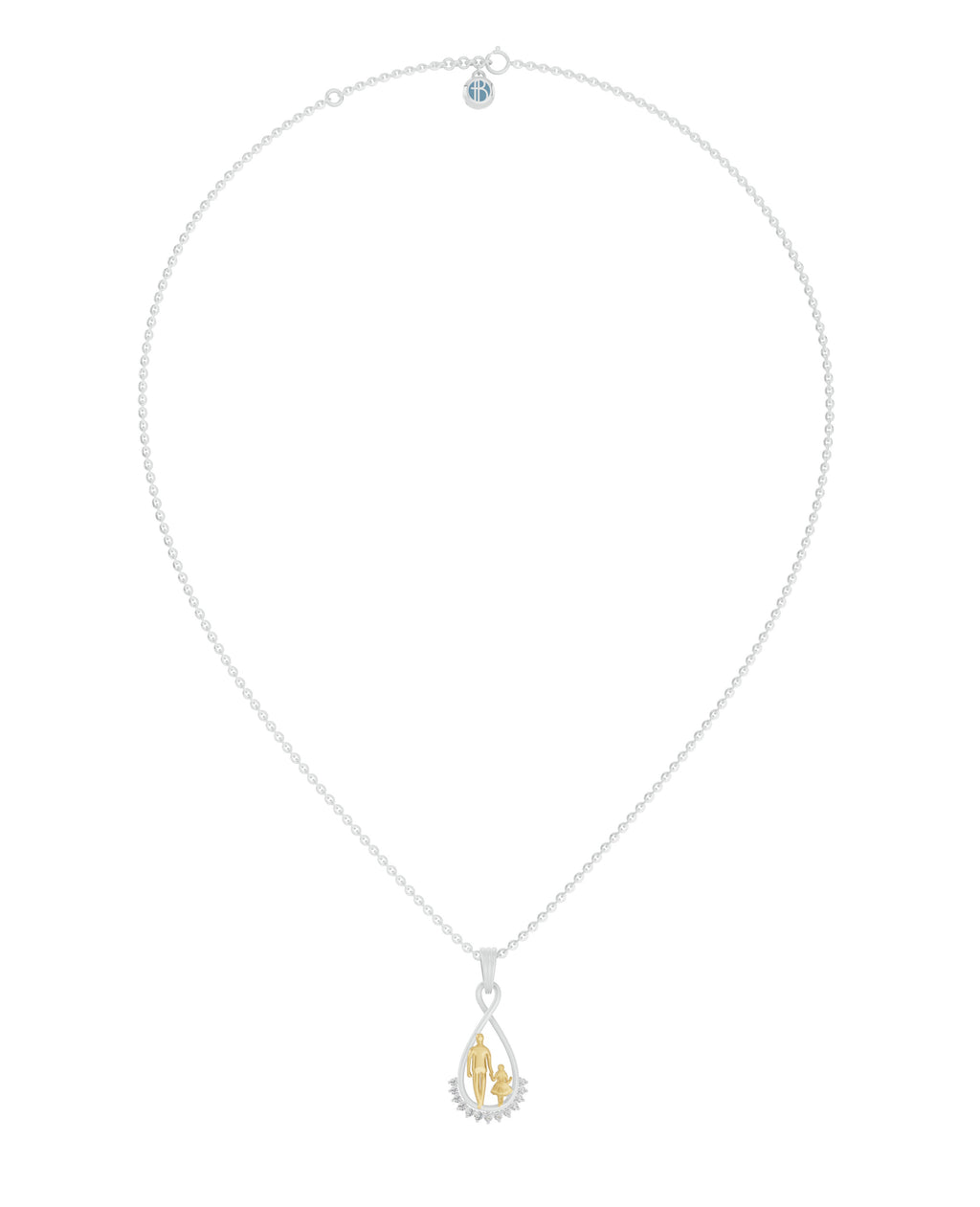 Sterling Silver and Gold Motif