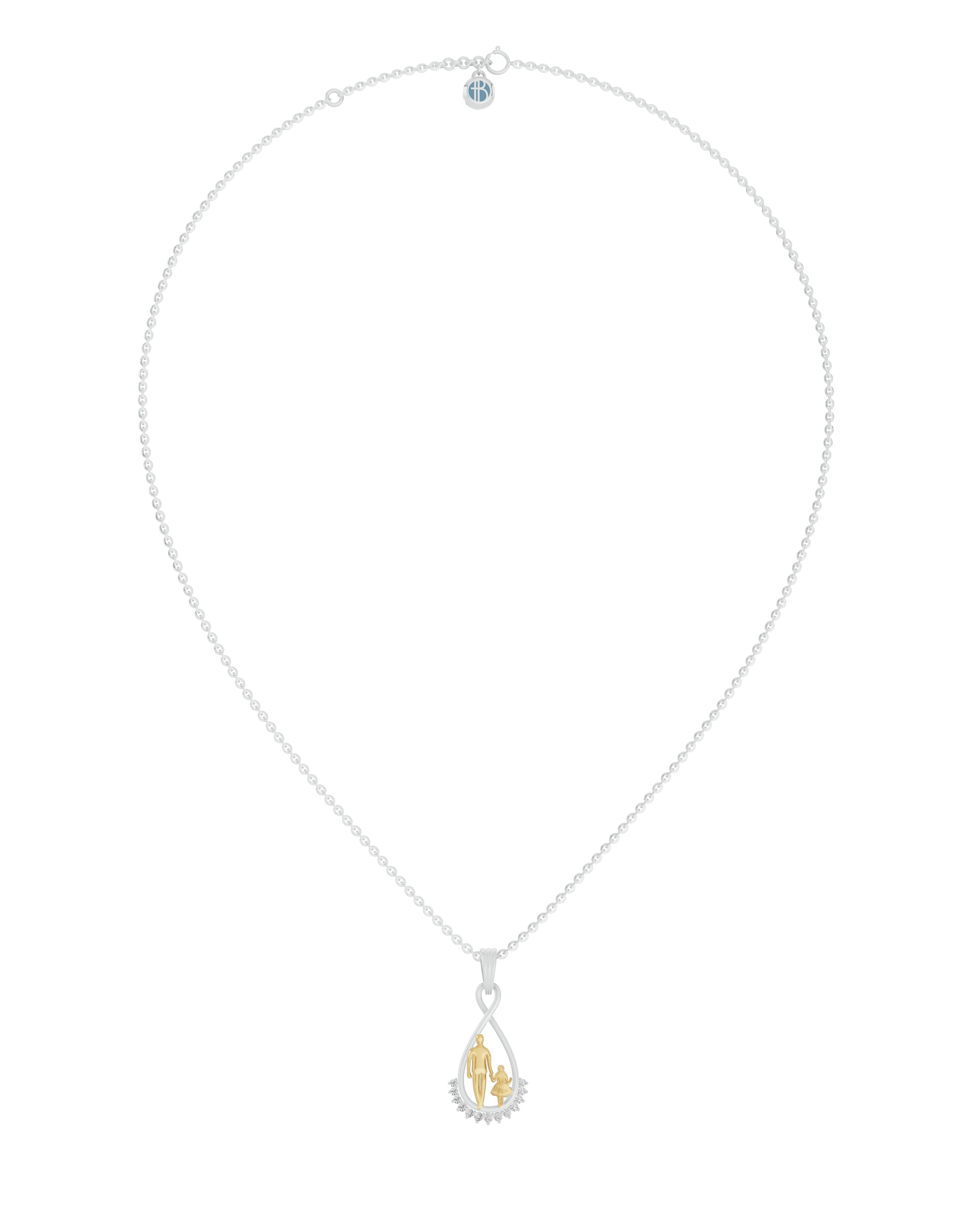 Sterling Silver and Gold Motif