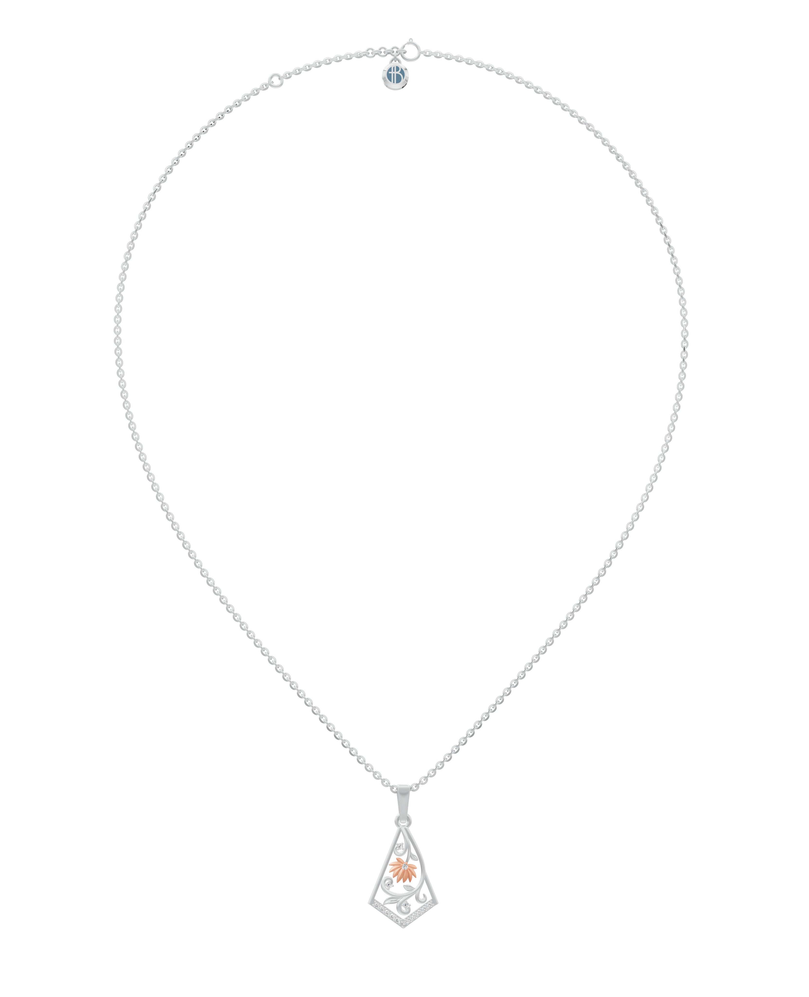 Sterling Silver with Gold motif