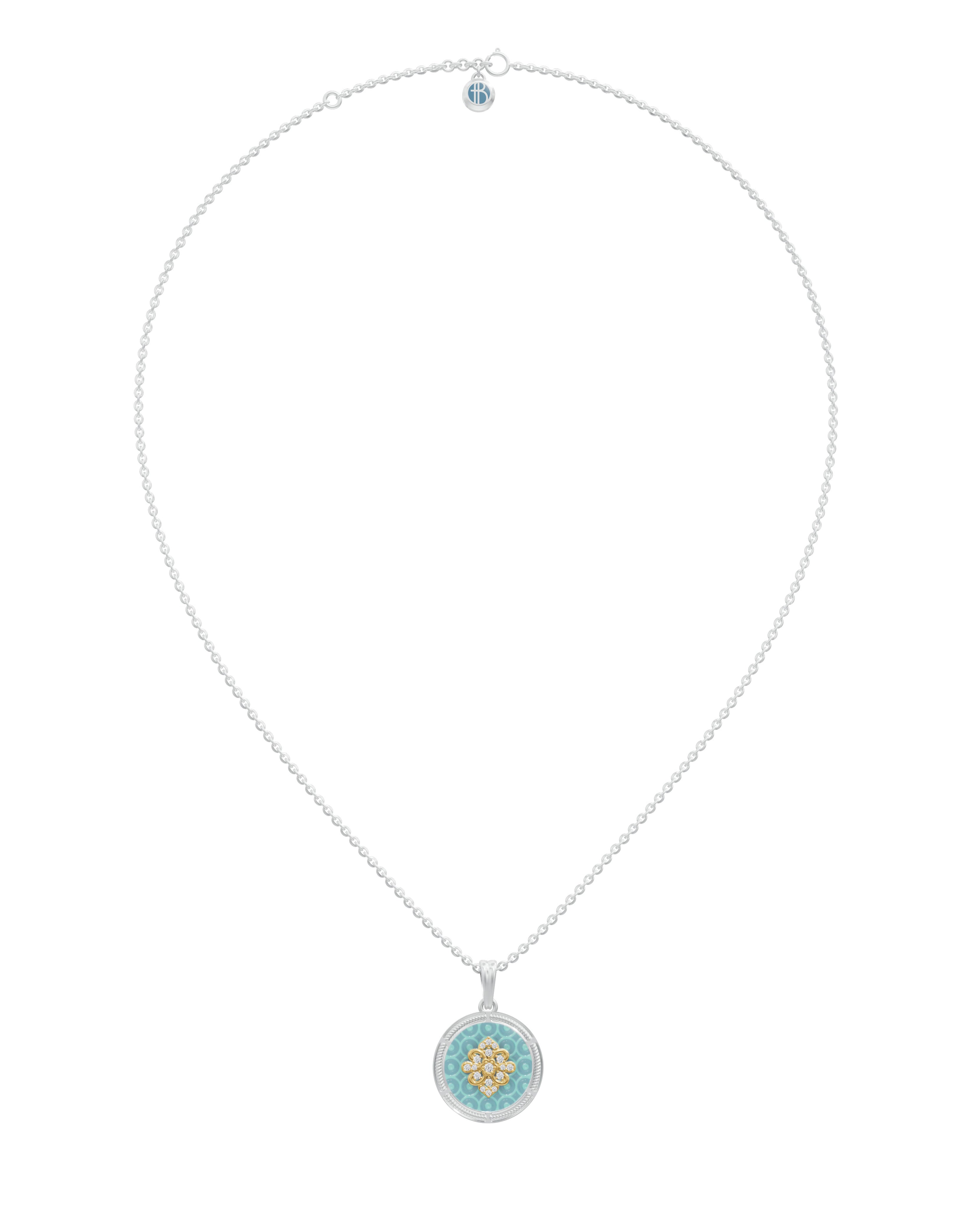 Sterling Silver and Gold Motif