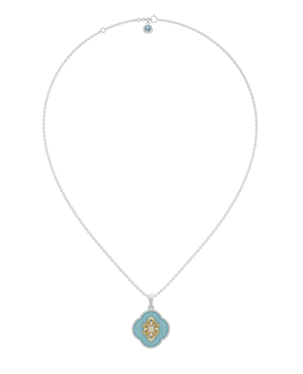 Sterling Silver and Gold Motif