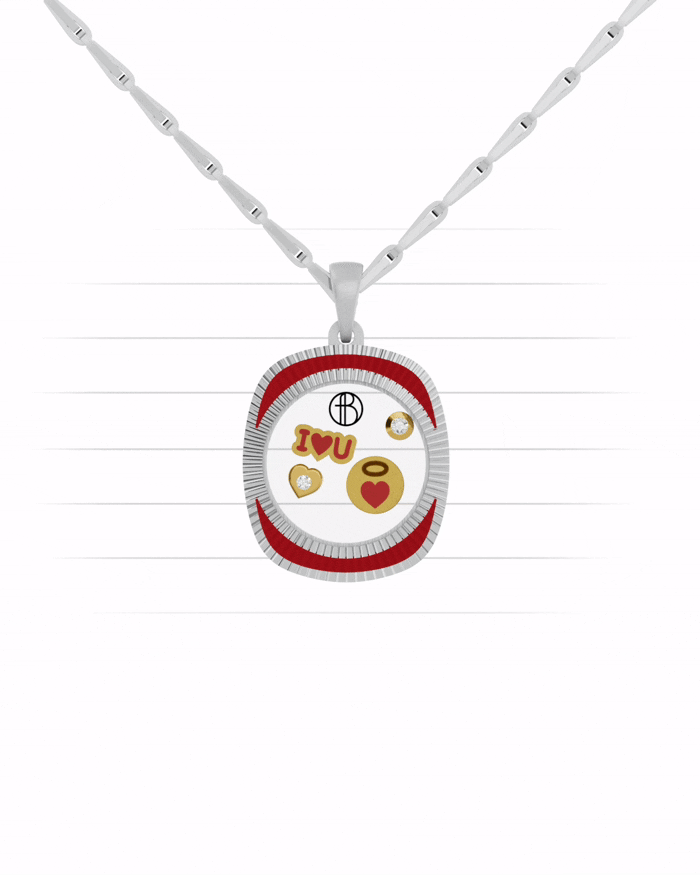 Women's silver pendant