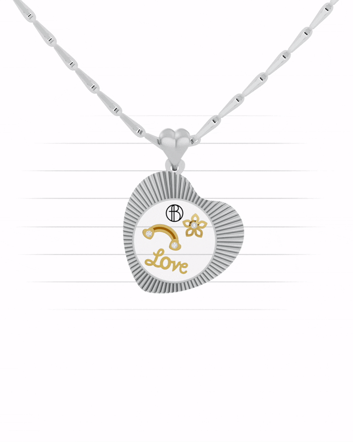 Women's silver pendant