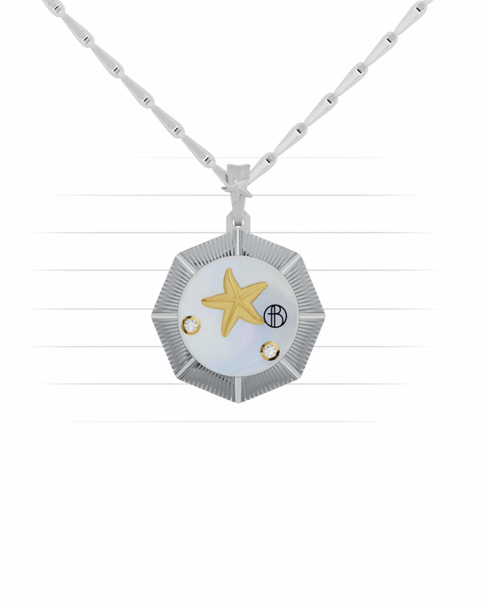 Women's silver pendant