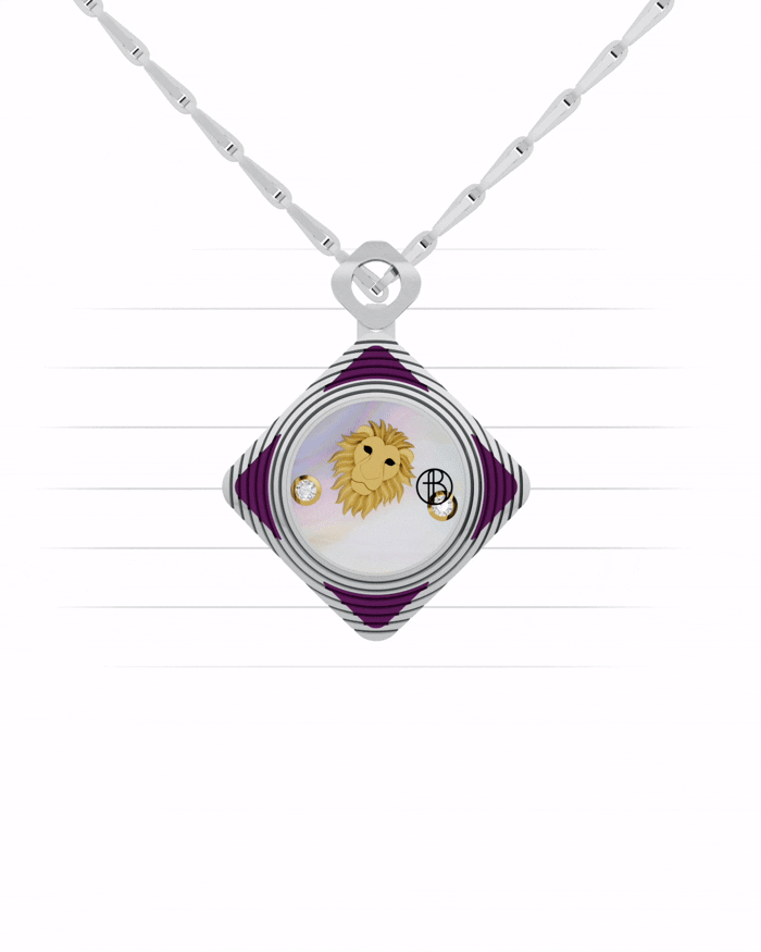 Women's silver pendant