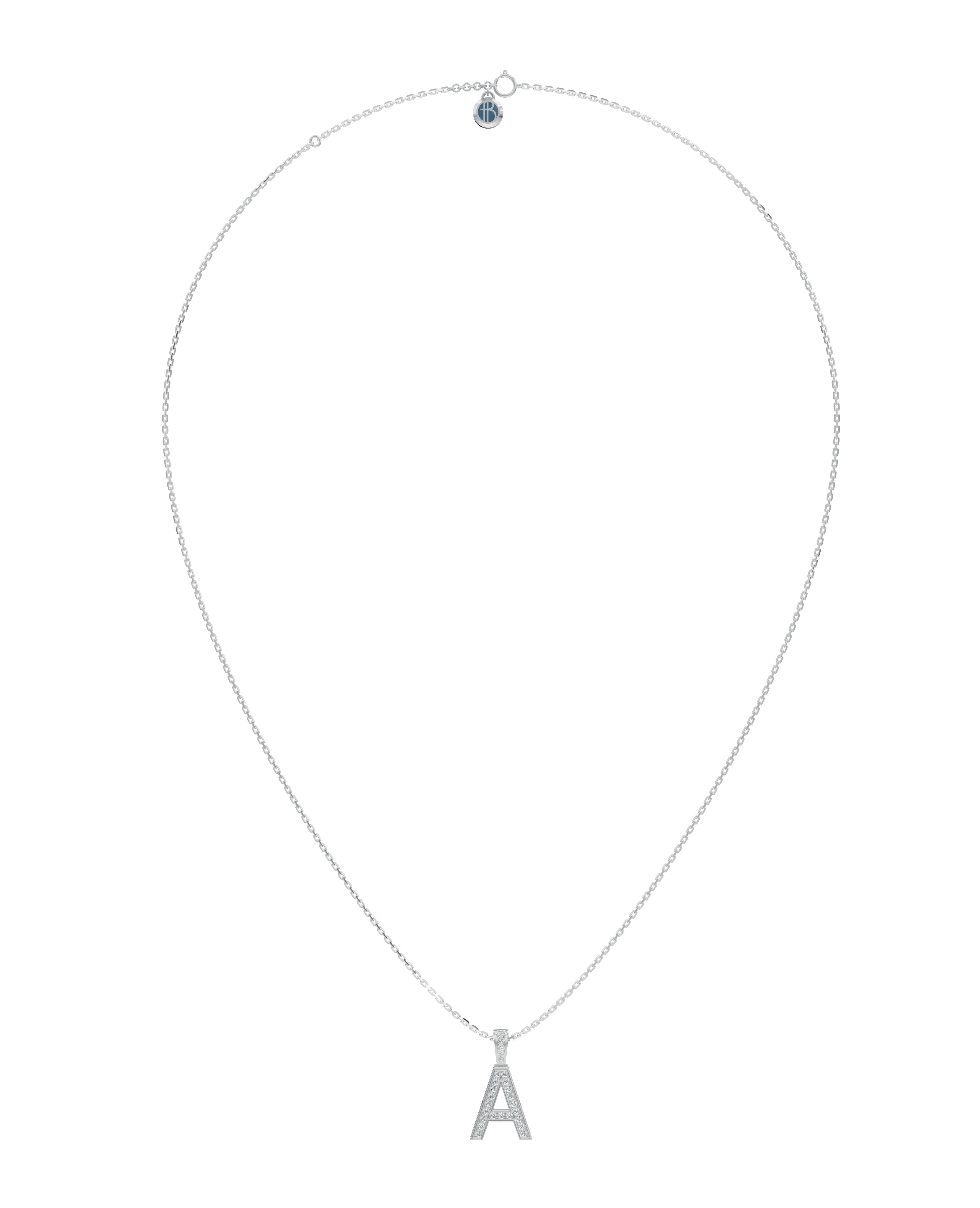 Platinized Sterling Silver