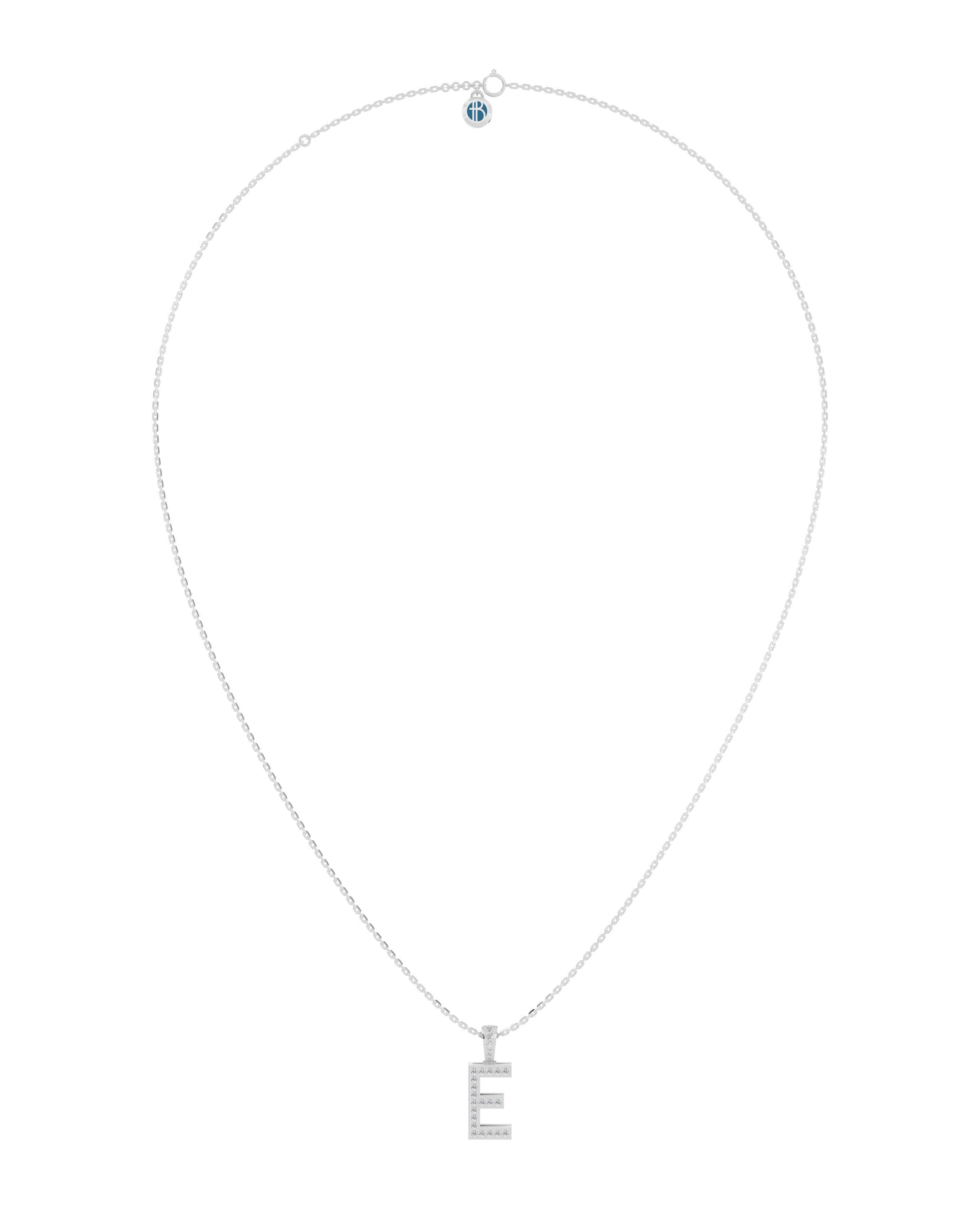 Platinized Sterling Silver