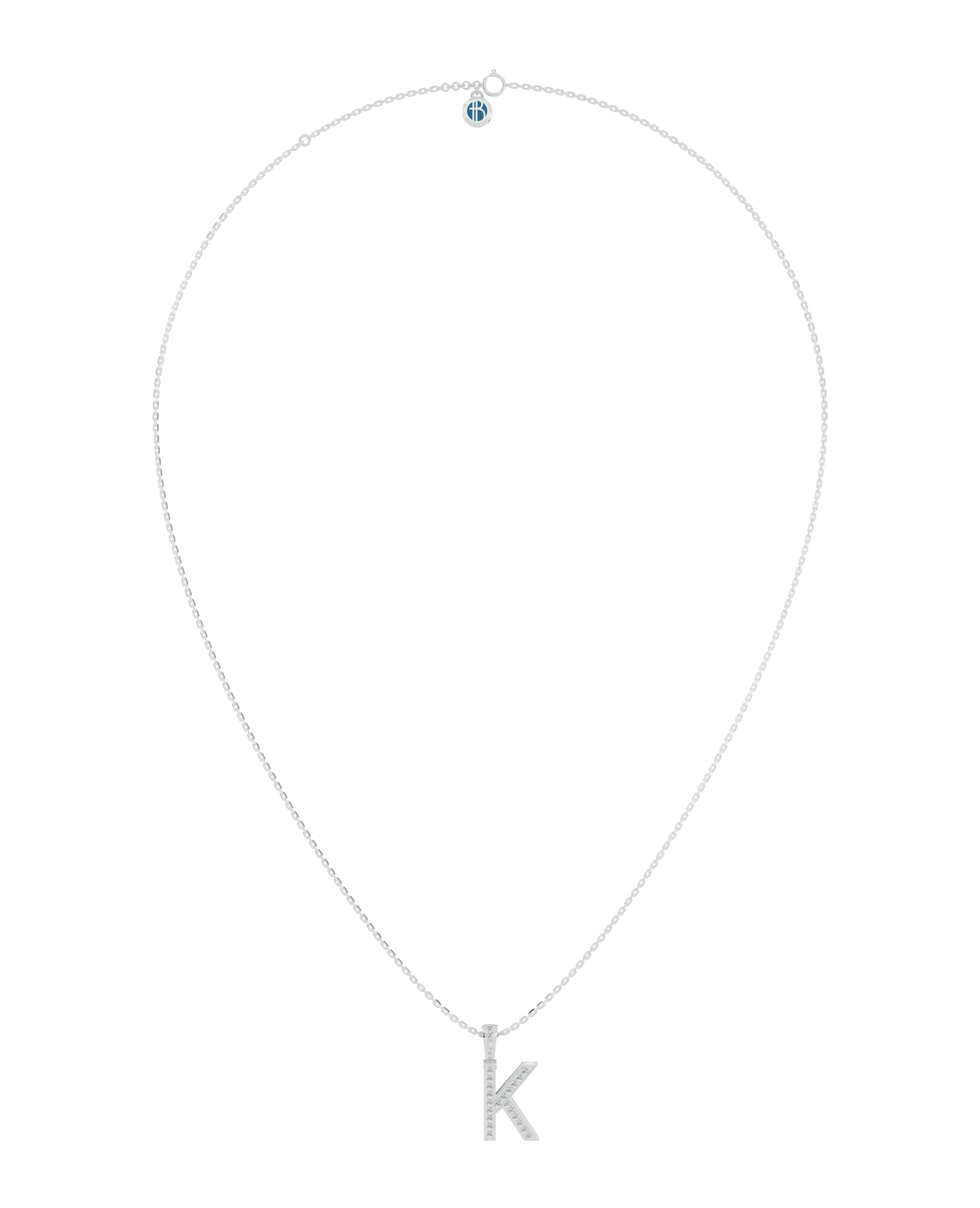 Platinized Sterling Silver