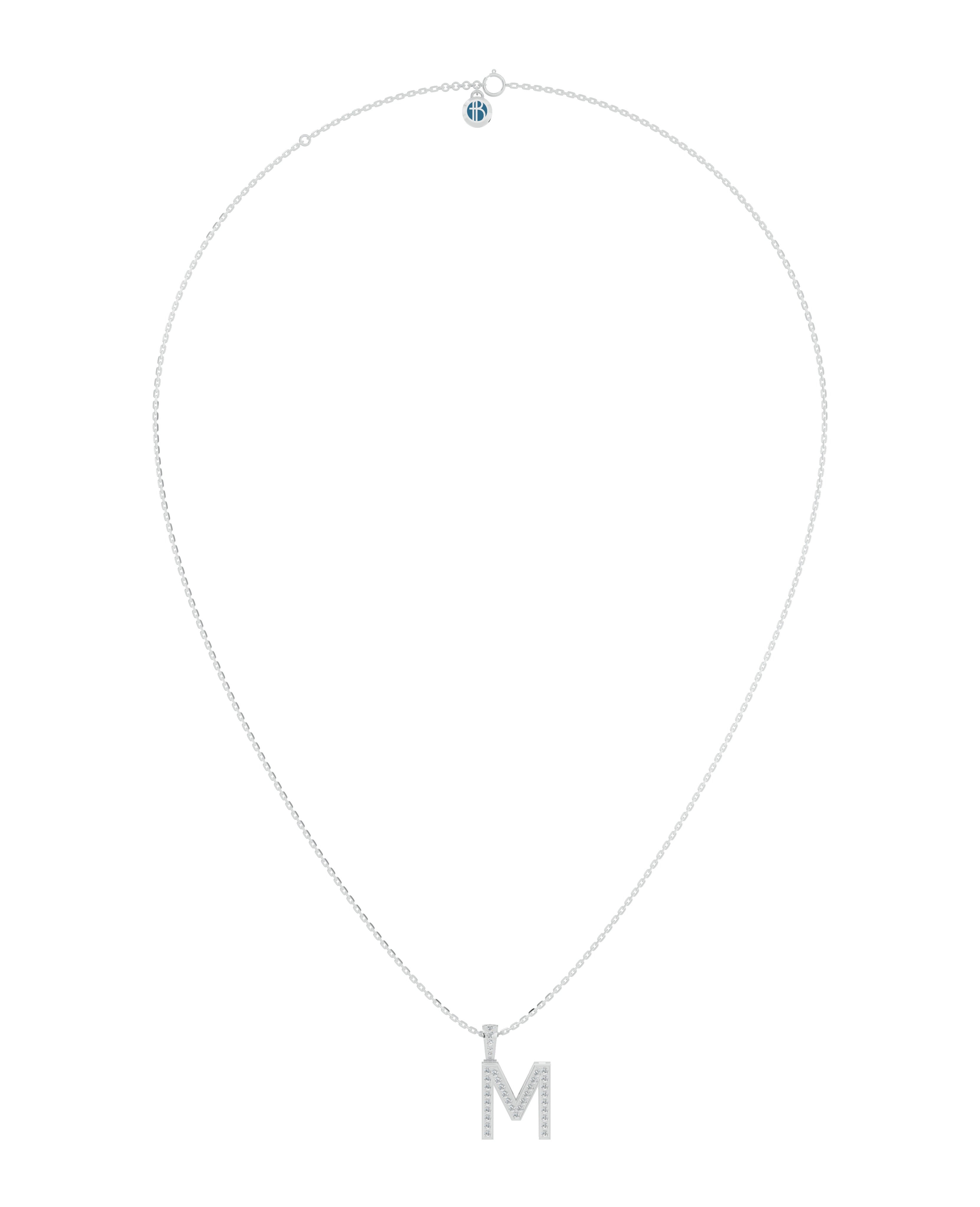 Platinized Sterling Silver