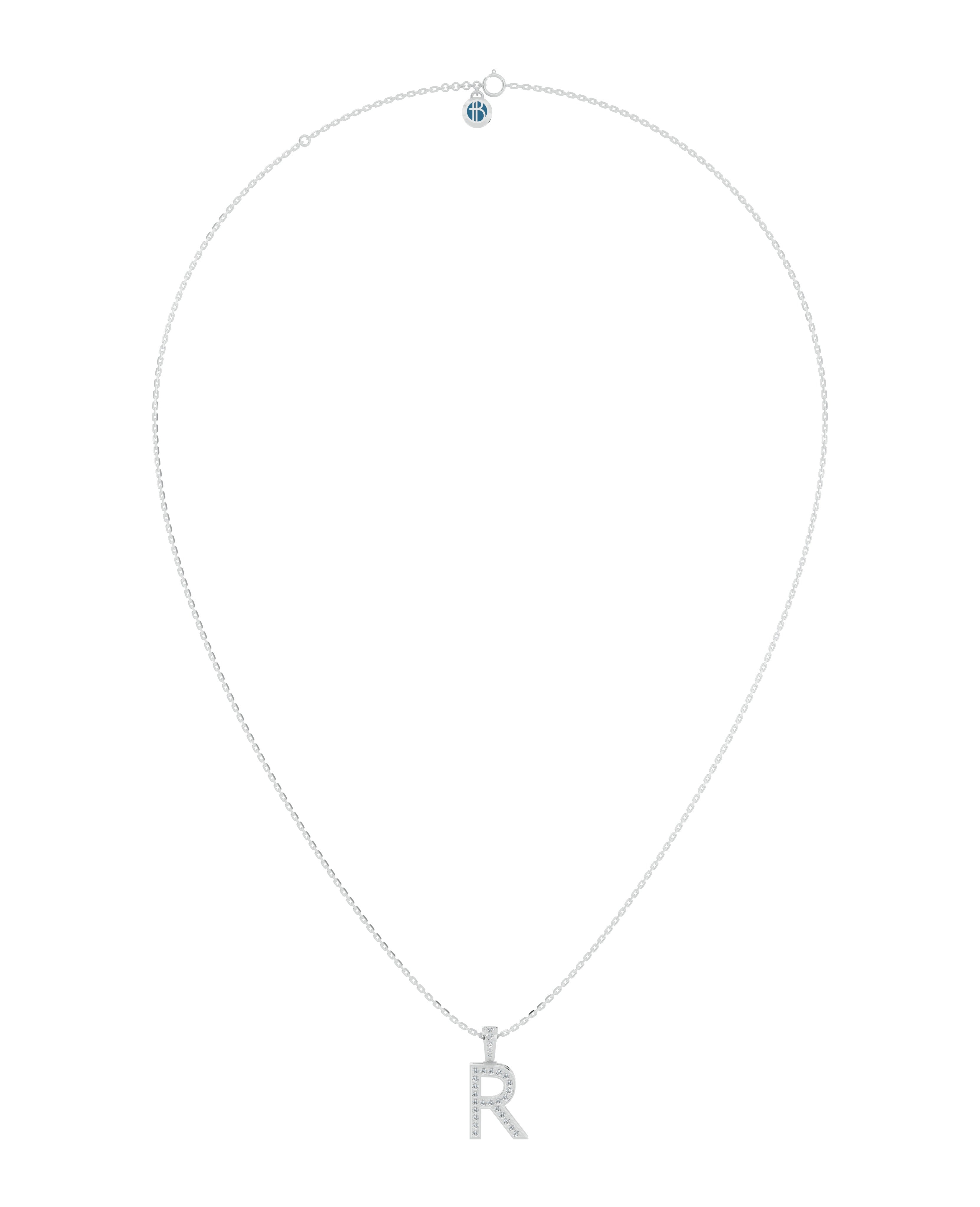 Platinized Sterling Silver