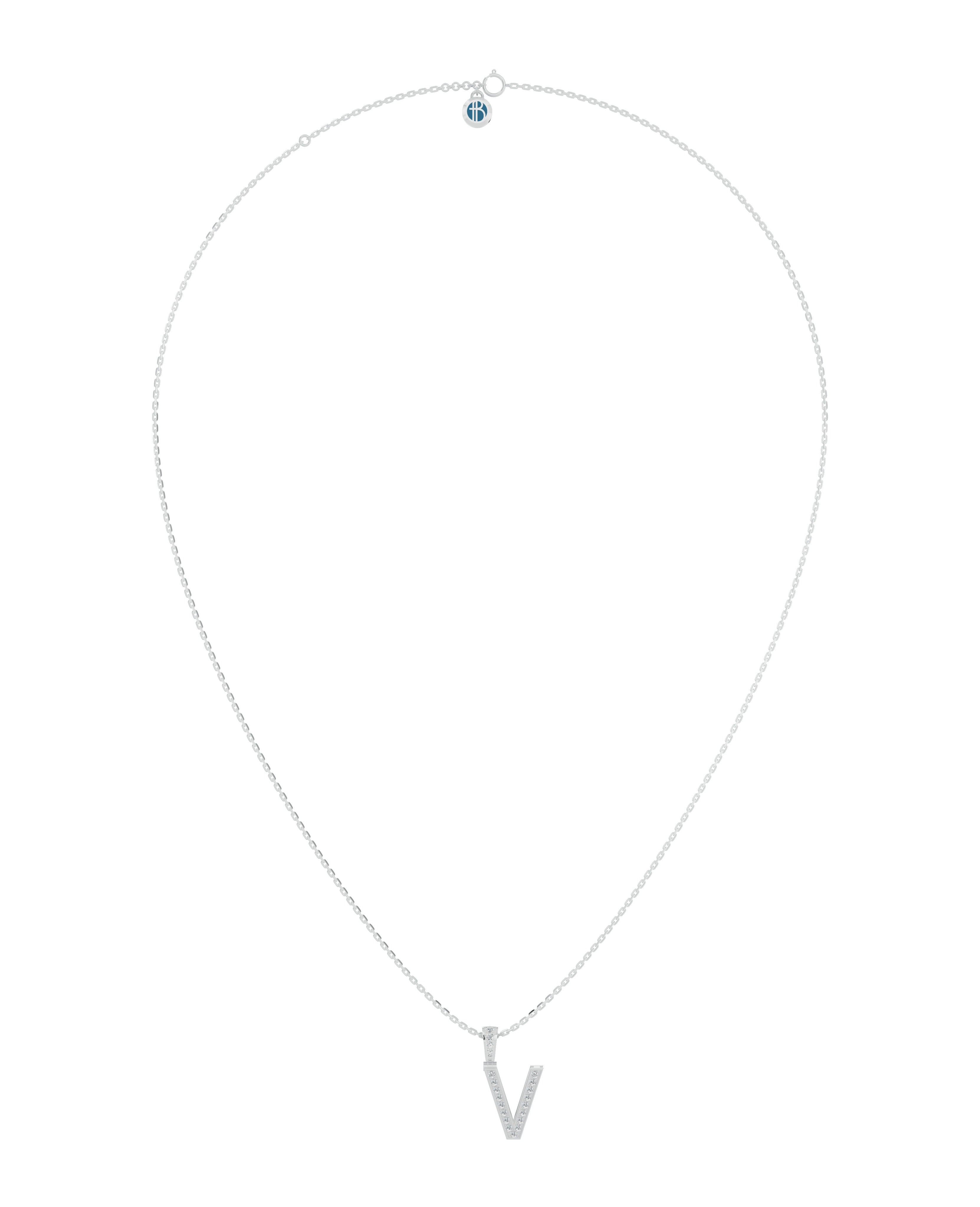 Platinized Sterling Silver