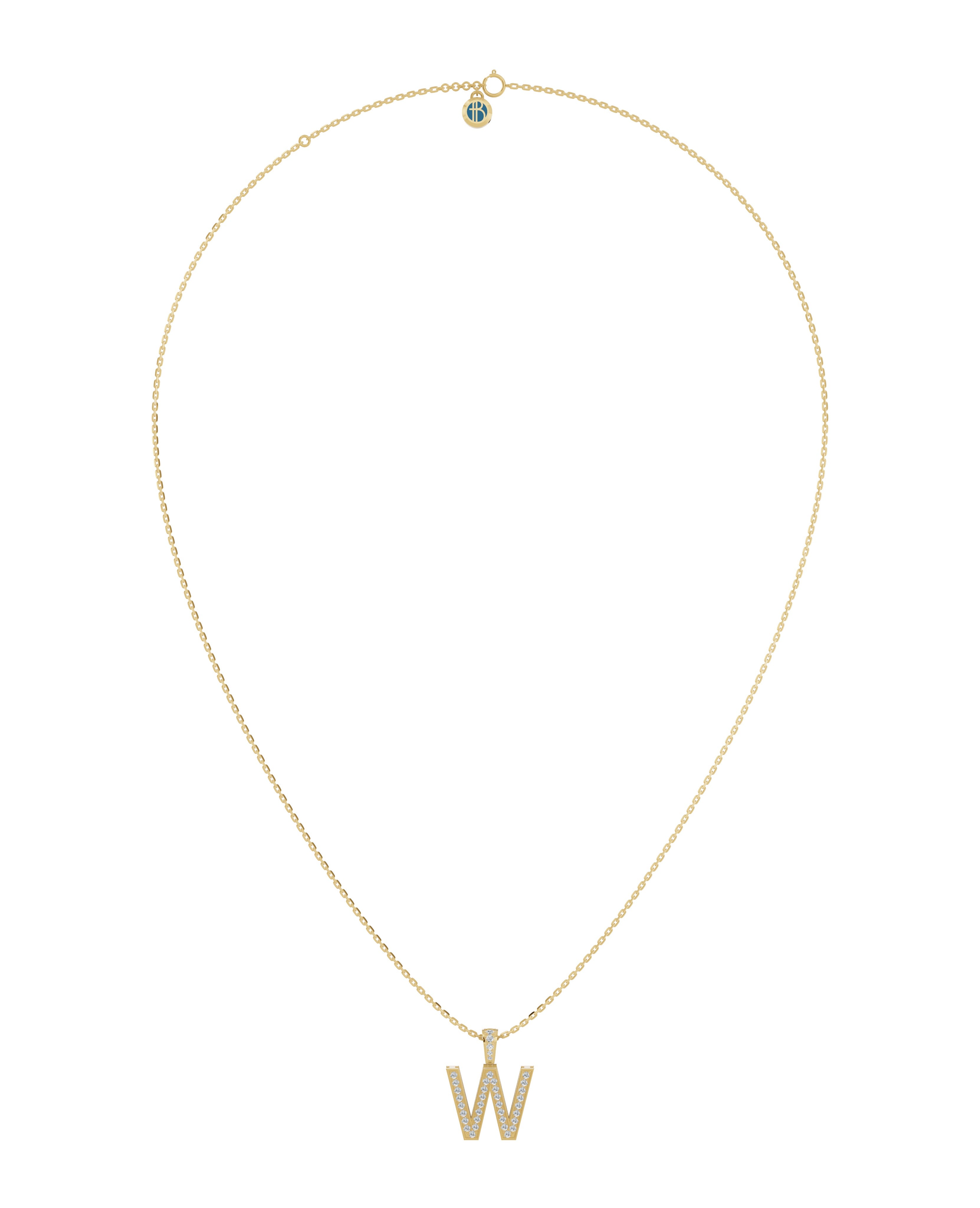 The Letter W pendant