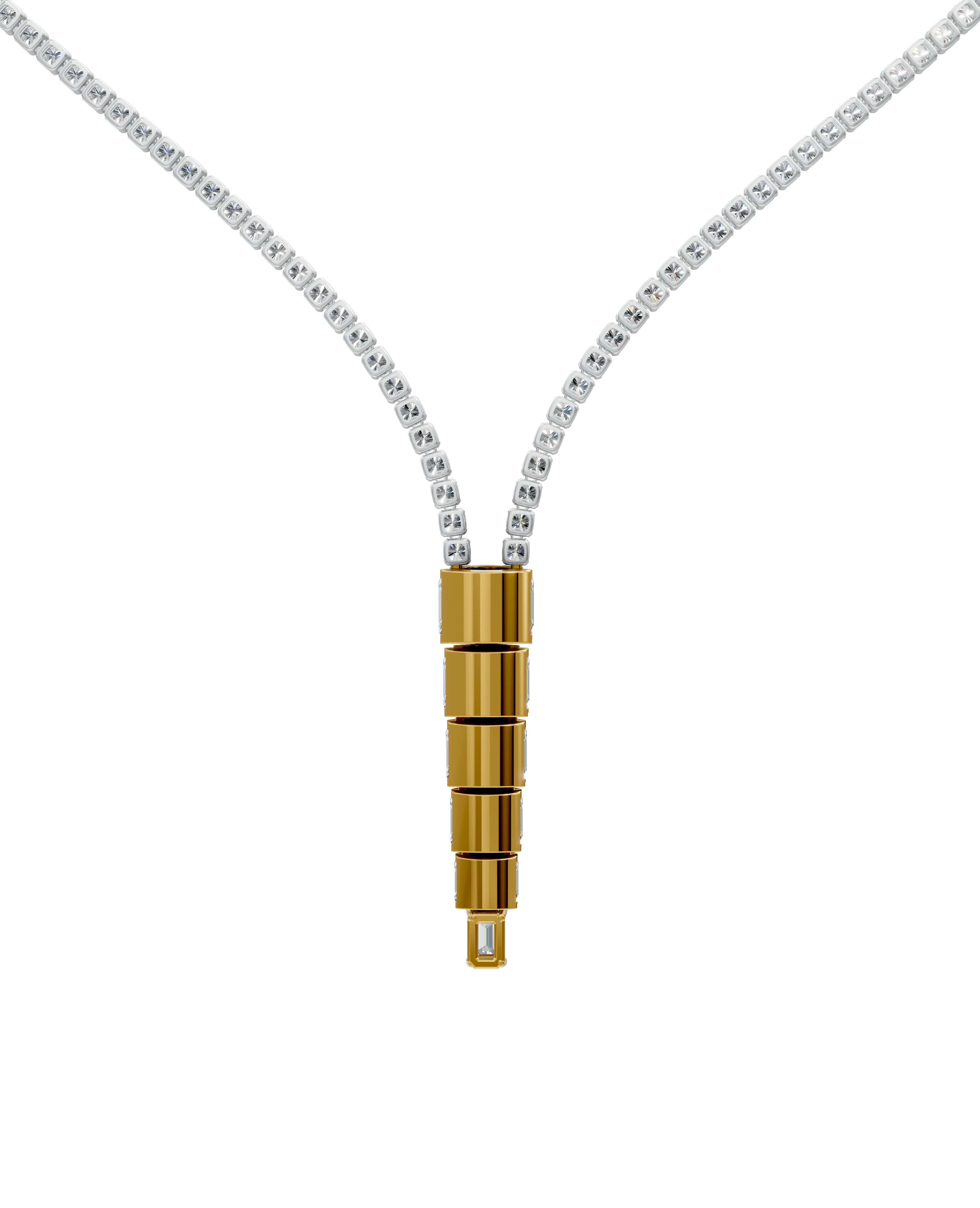 14K Yellow & White Gold