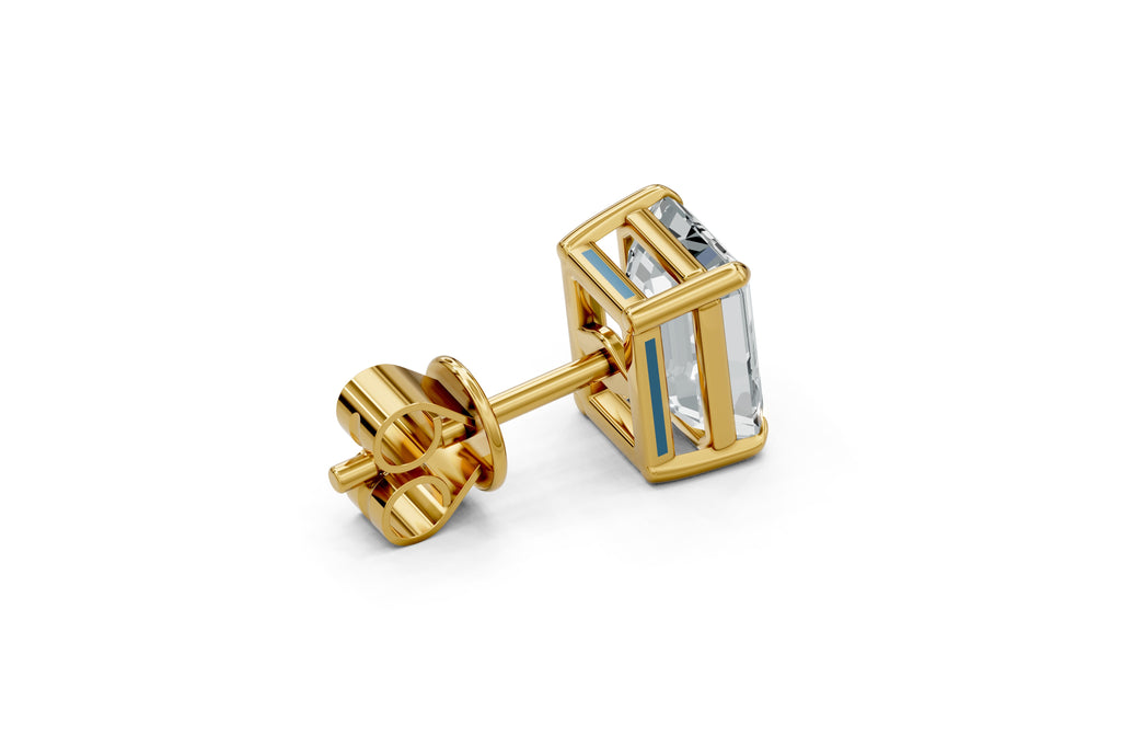 Spark Emerald Stud Earings